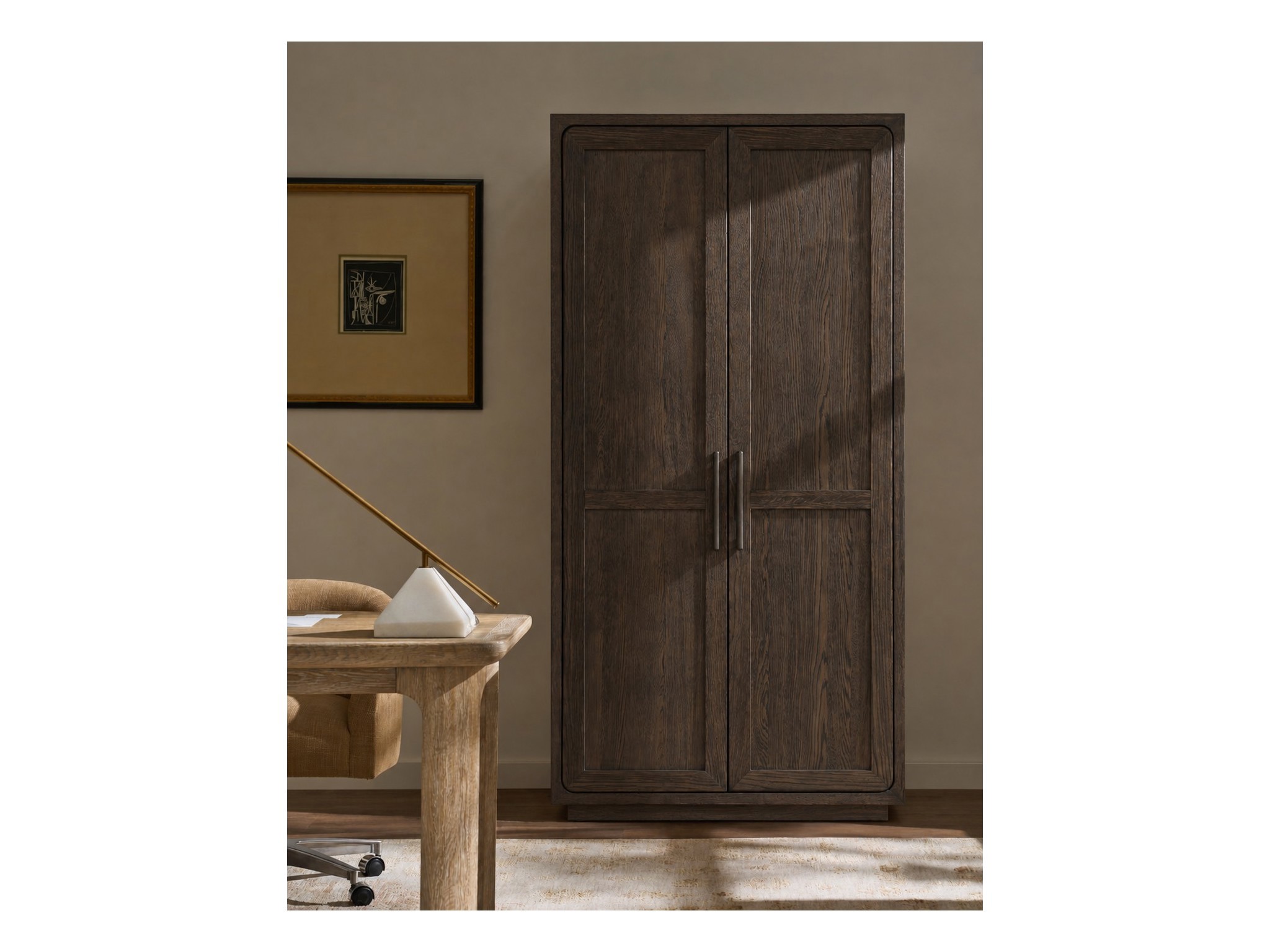 Sable Utility Cabinet - Multiple item room scene