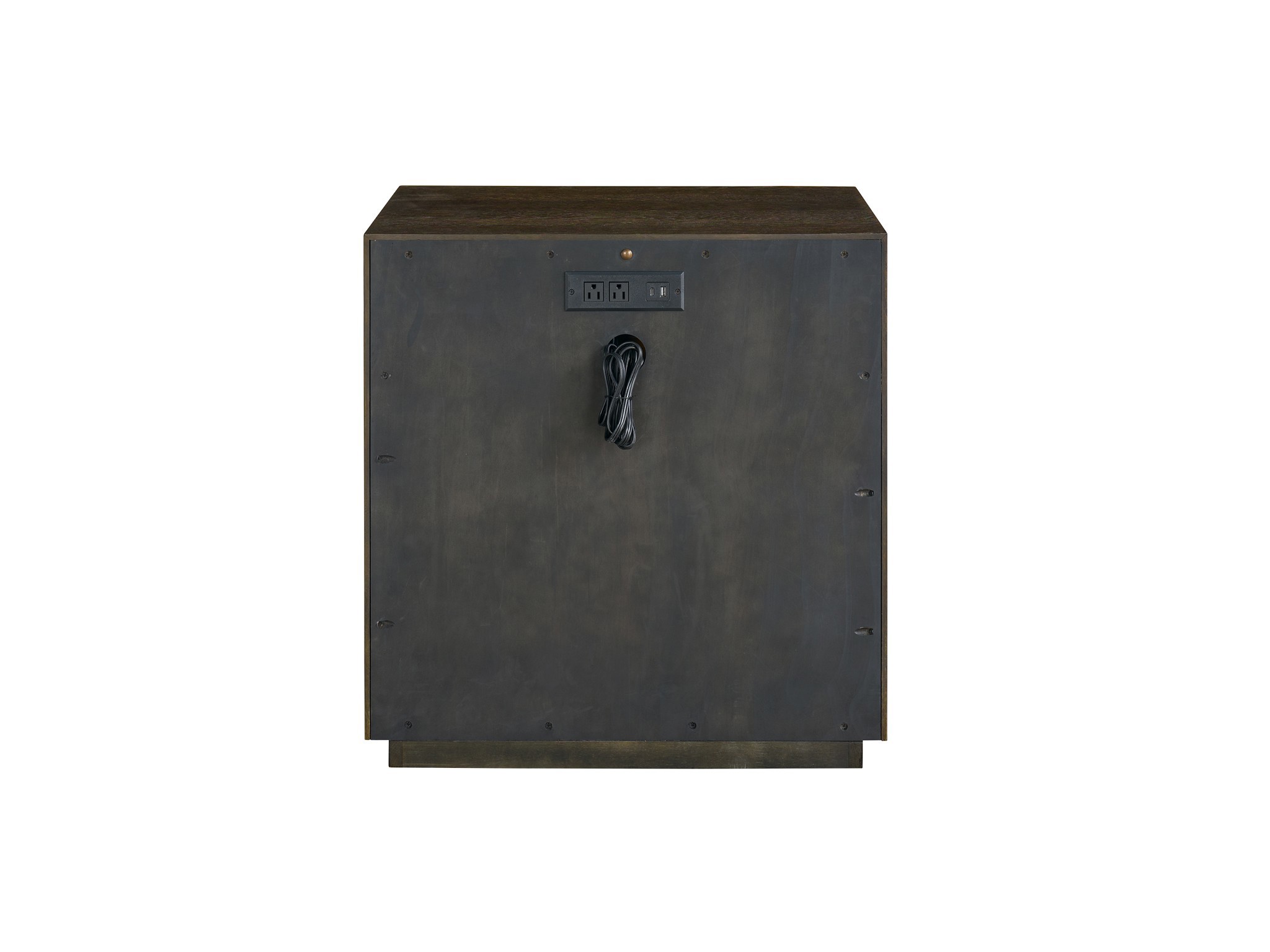 Sable One Drawer Nightstand - Silo with a white background