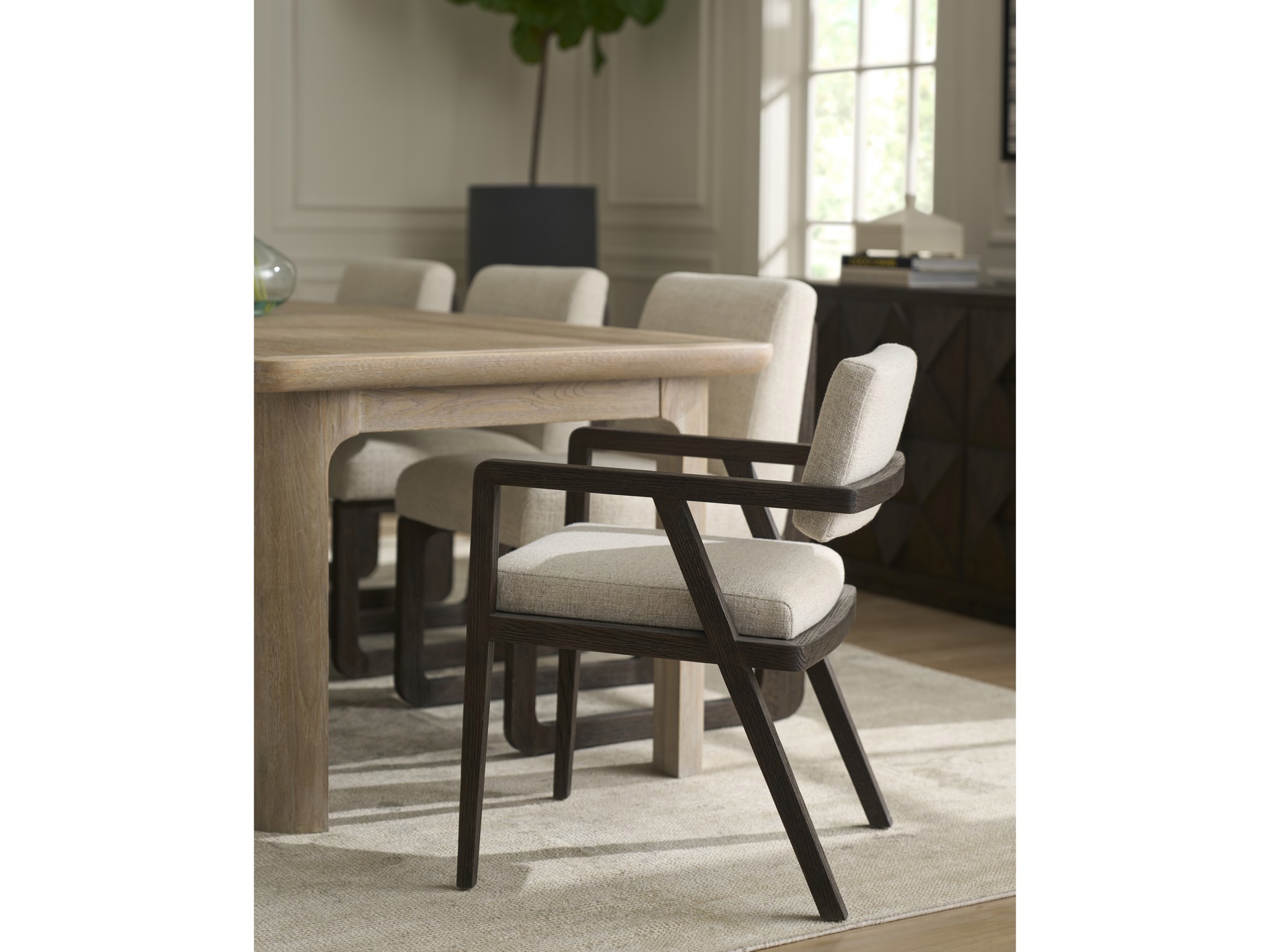 Sable Arm Chair - Multiple item room scene