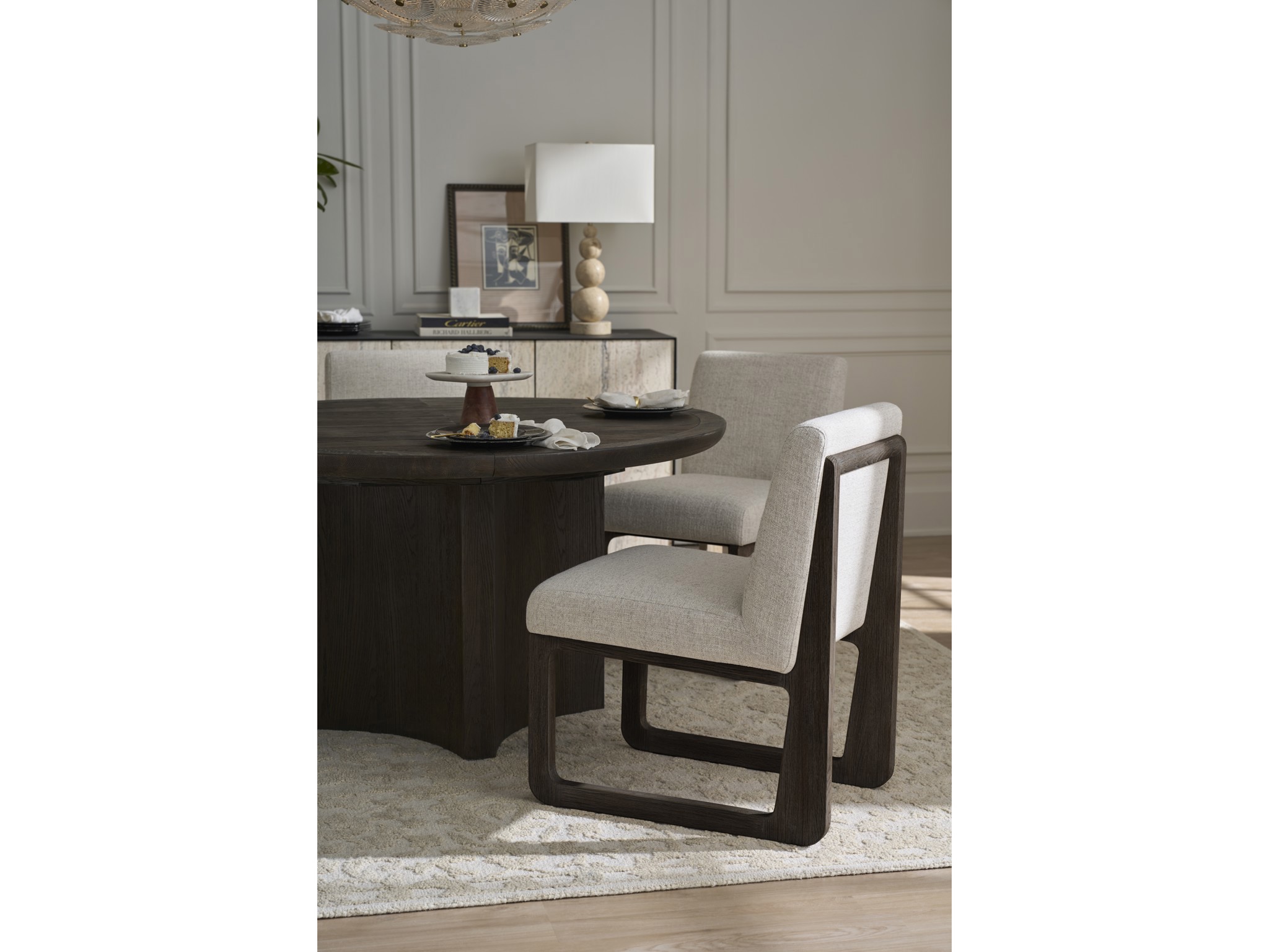 Sable Side Chair - Multiple item room scene