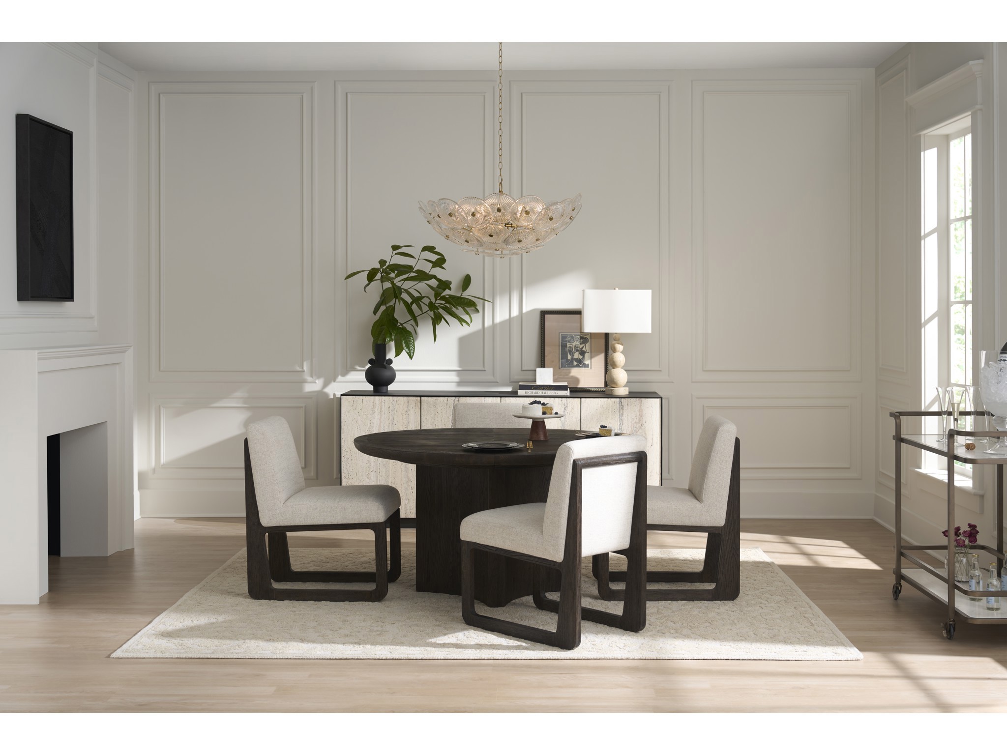 Sable Side Chair - Multiple item room scene