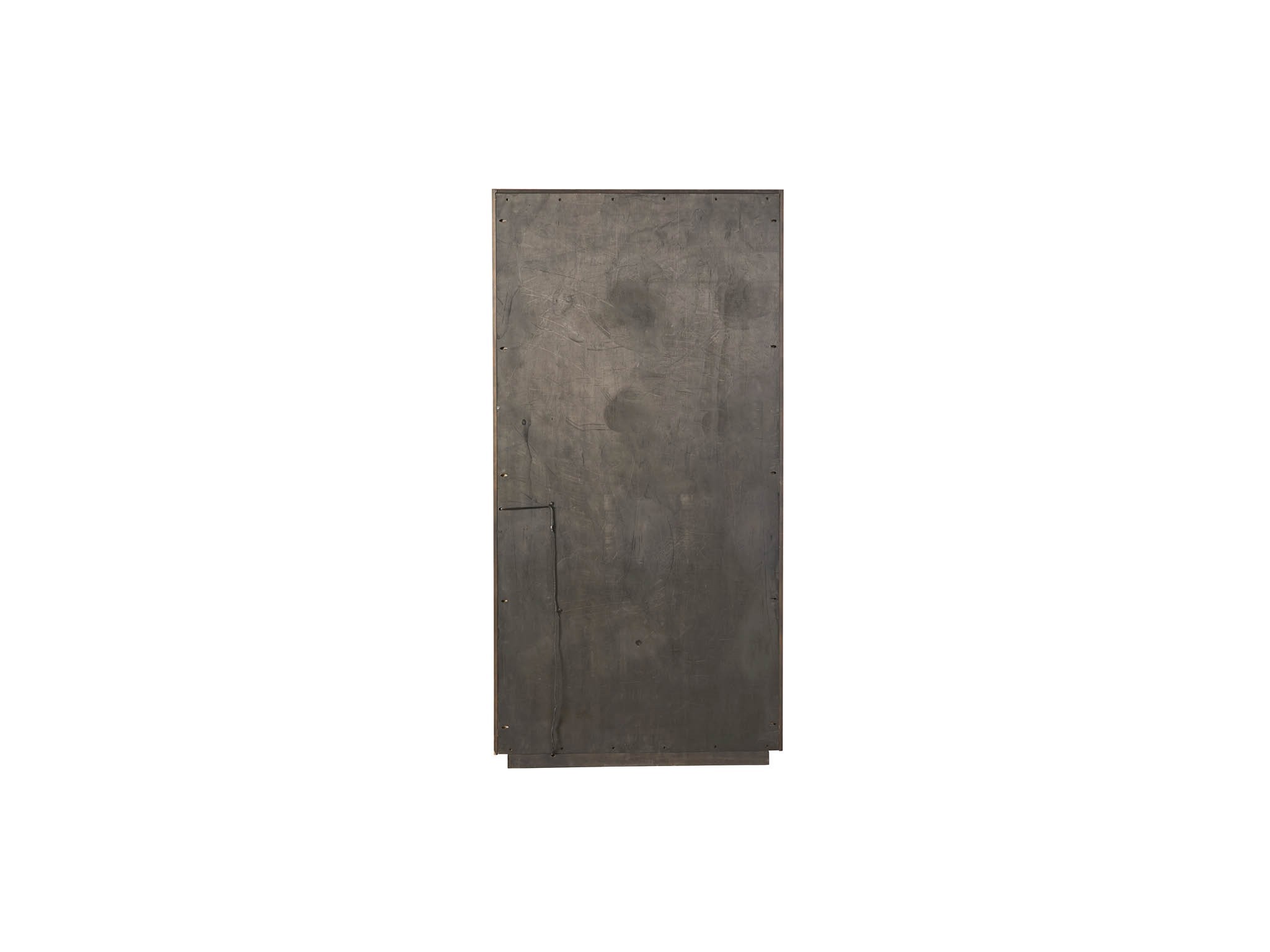 Sable Display Cabinet - Silo with a white background