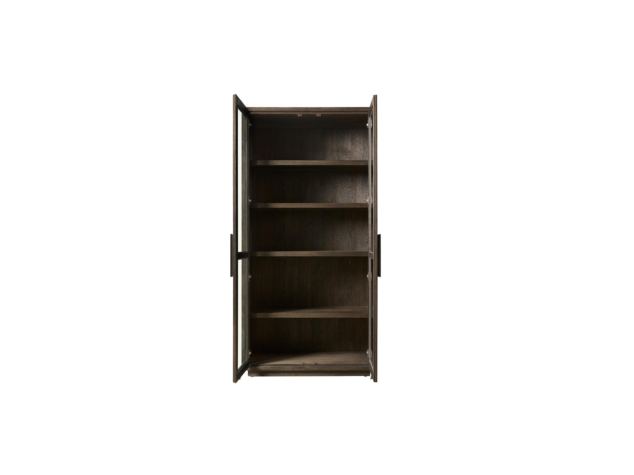 Sable Display Cabinet - Silo with a white background
