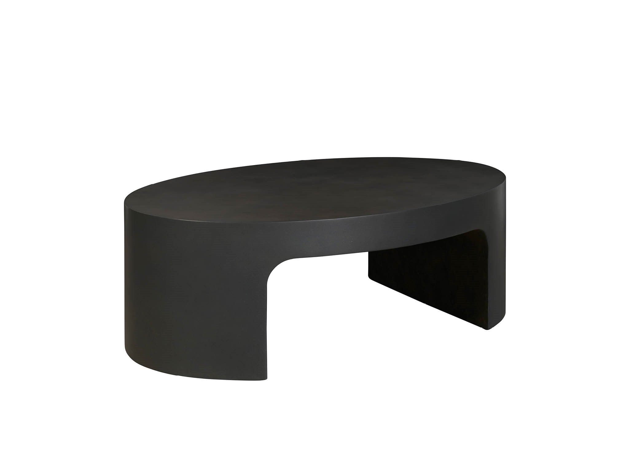 Concrete Cocktail Table - Silo with a white background
