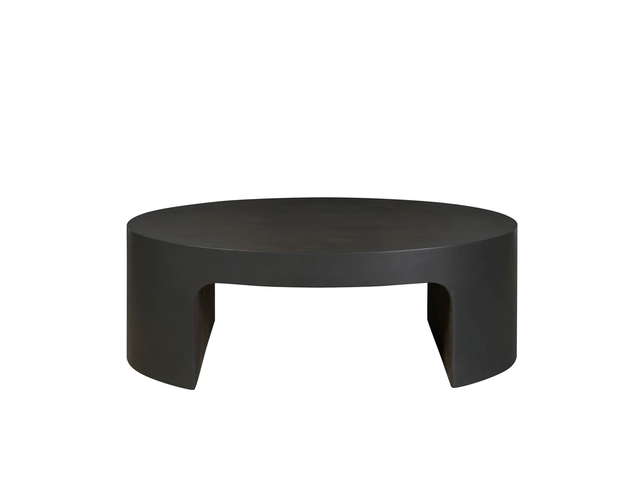 Concrete Cocktail Table - Silo with a white background