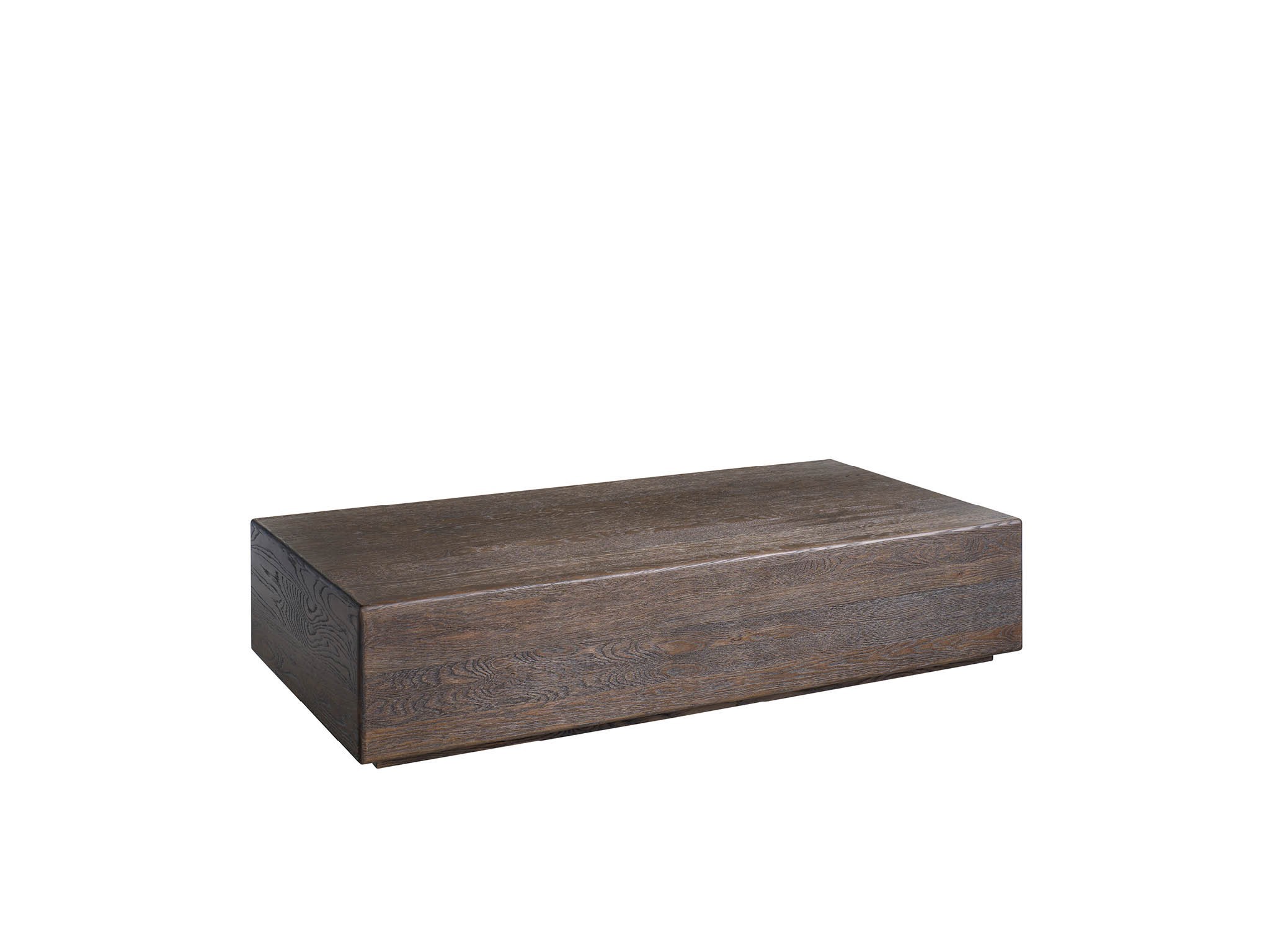 Sable Rectangle Cocktail Table - Silo with a white background