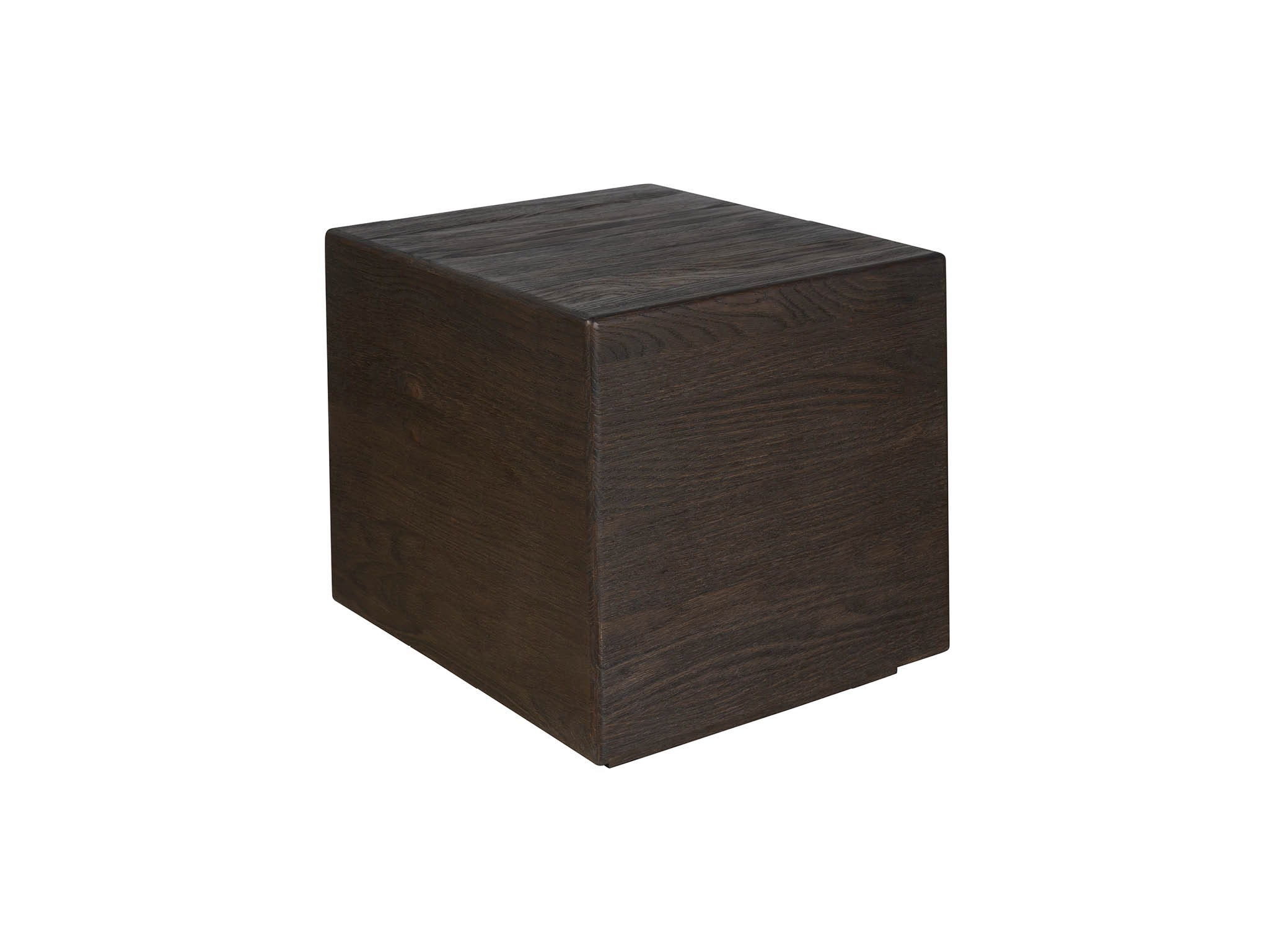 Sable Square End Table - Silo with a white background