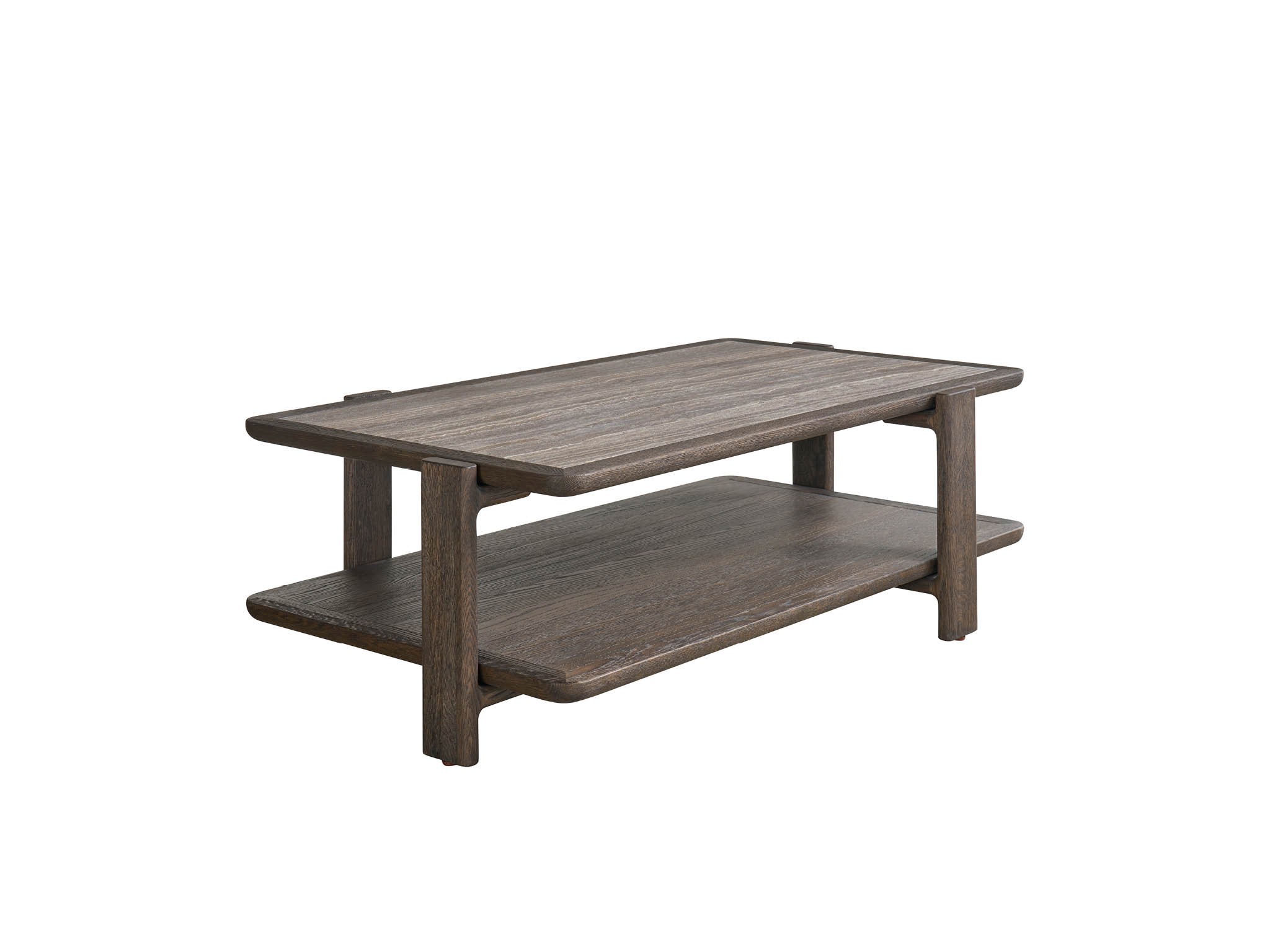 Sable and Stone Cocktail Table - Silo with a white background