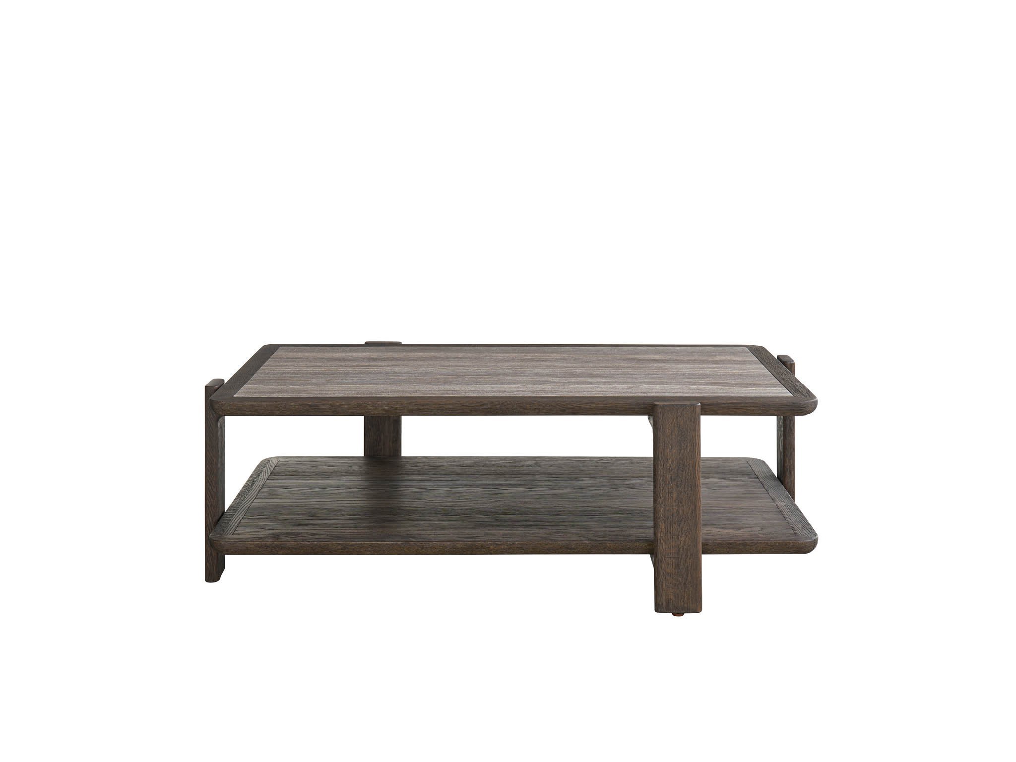 Sable and Stone Cocktail Table - Silo with a white background