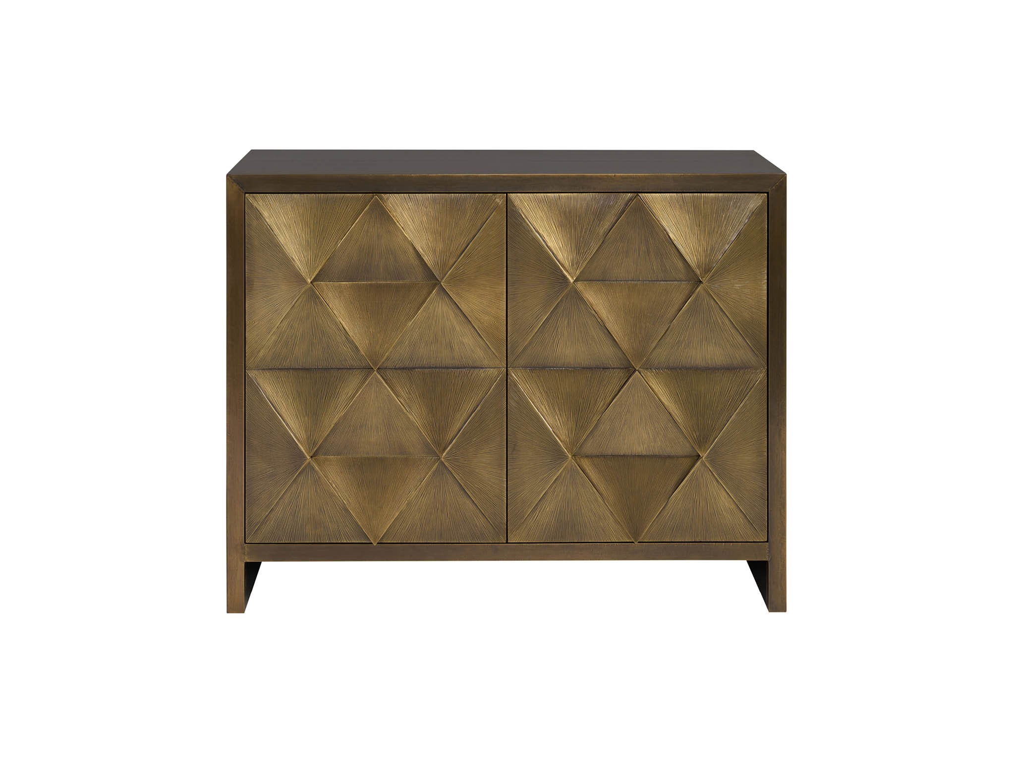Origami Hall Chest - Silo with a white background