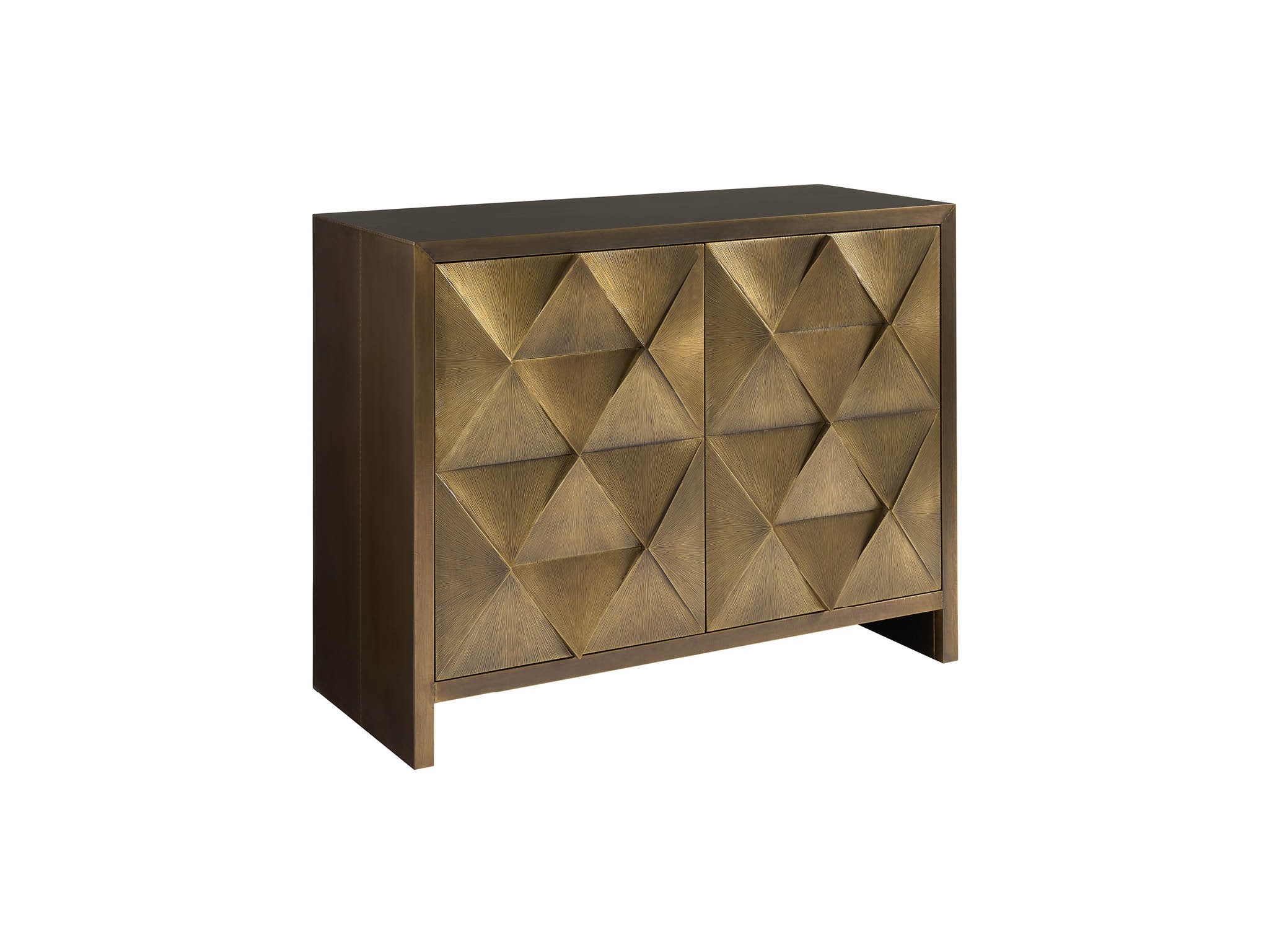 Origami Hall Chest - Silo with a white background