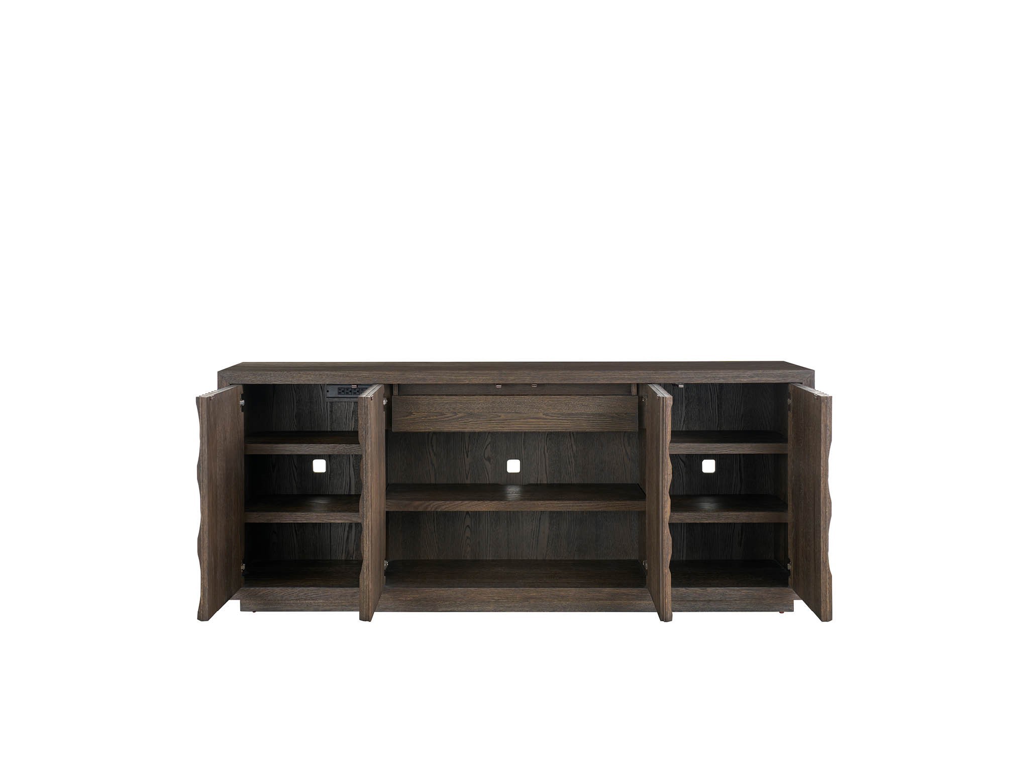 Sable Dune Credenza - Silo with a white background