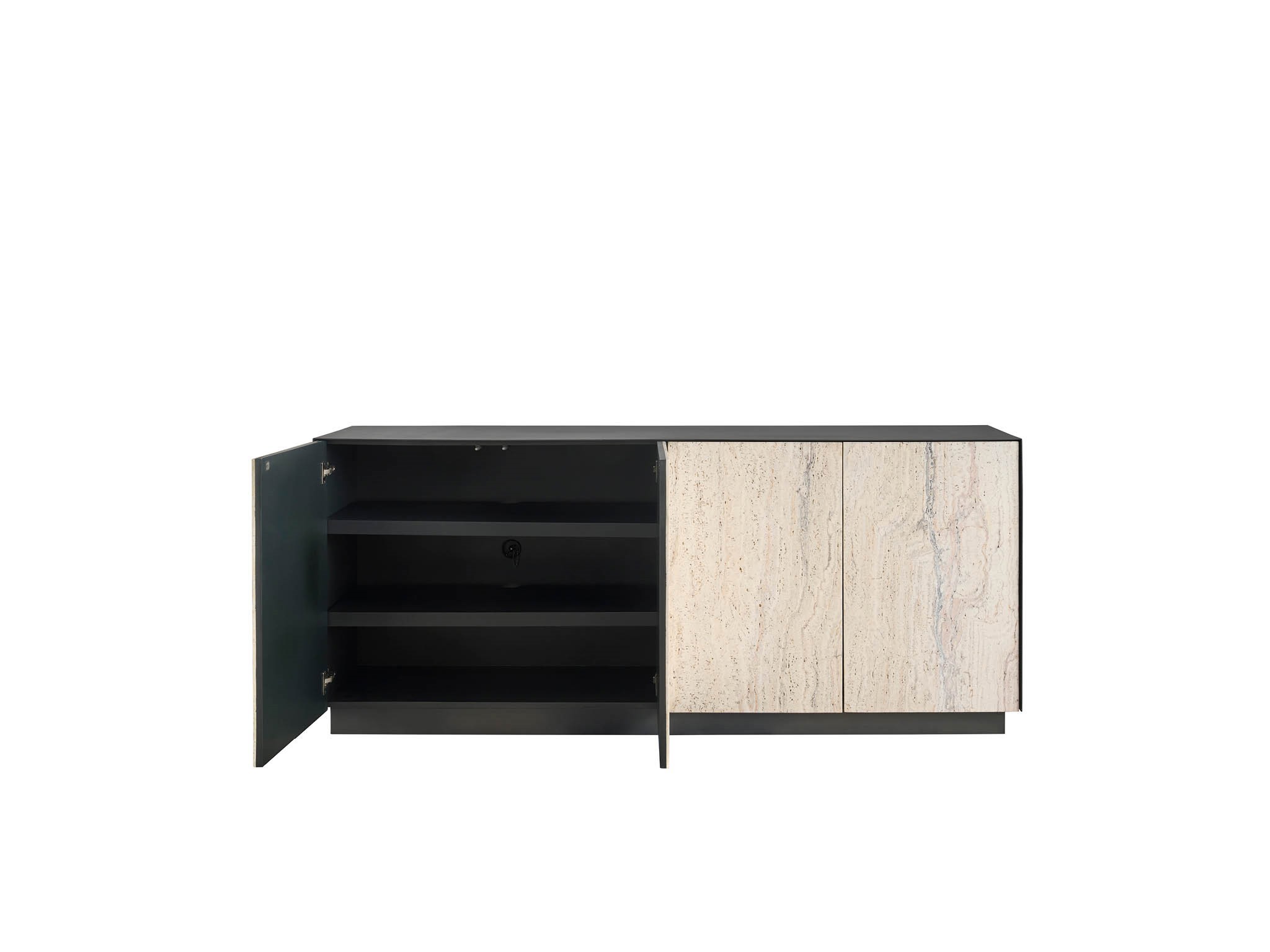 Stone Credenza - Silo with a white background