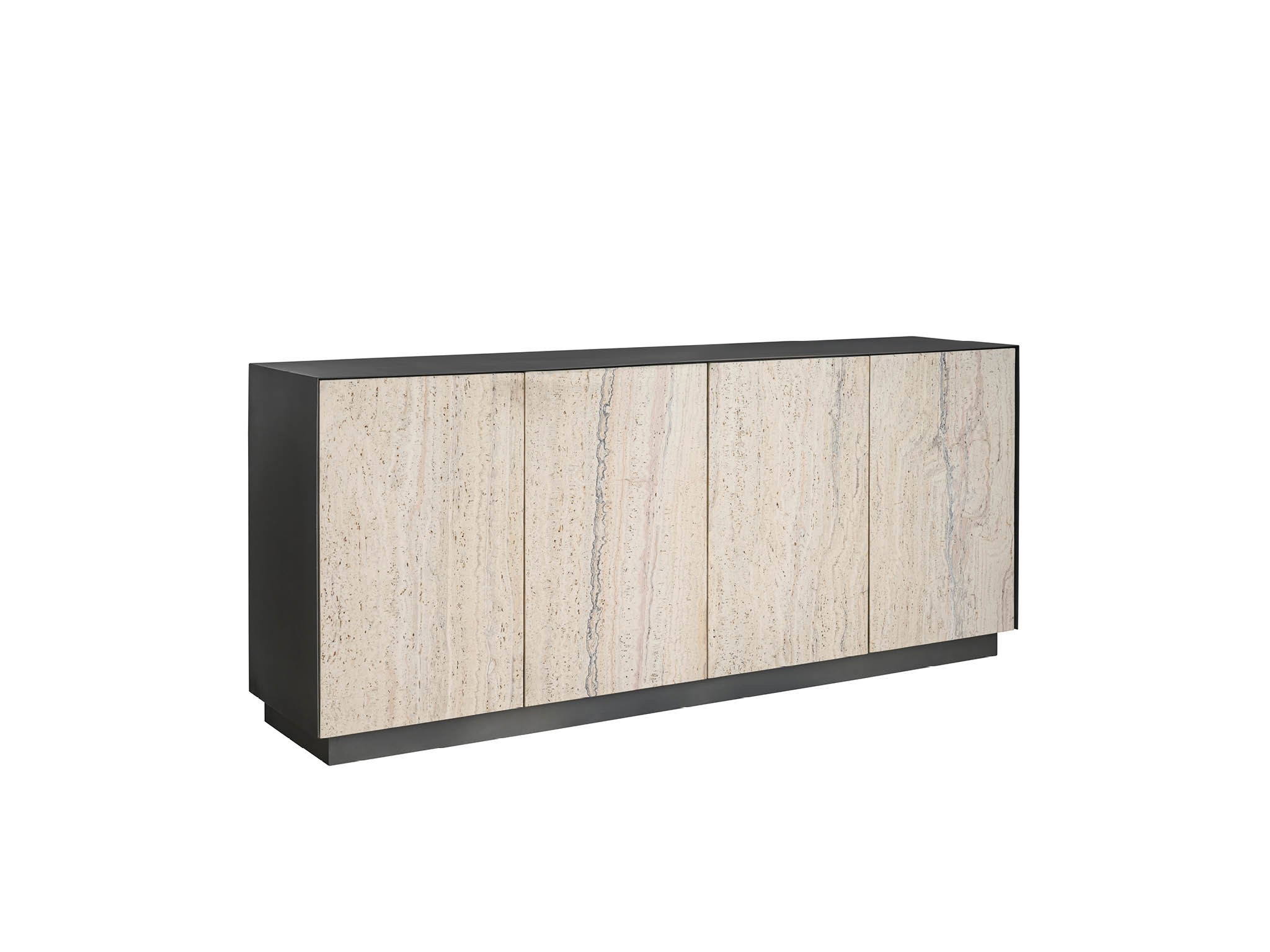 Stone Credenza - Silo with a white background