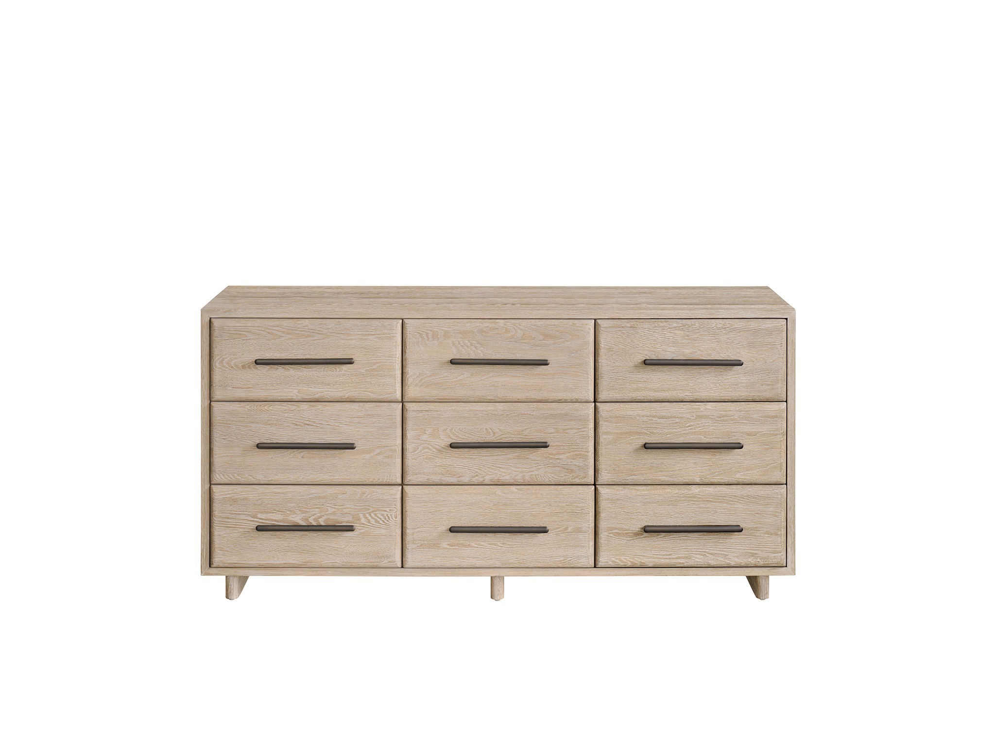 Desert Nine Drawer Dresser - Silo with a white background