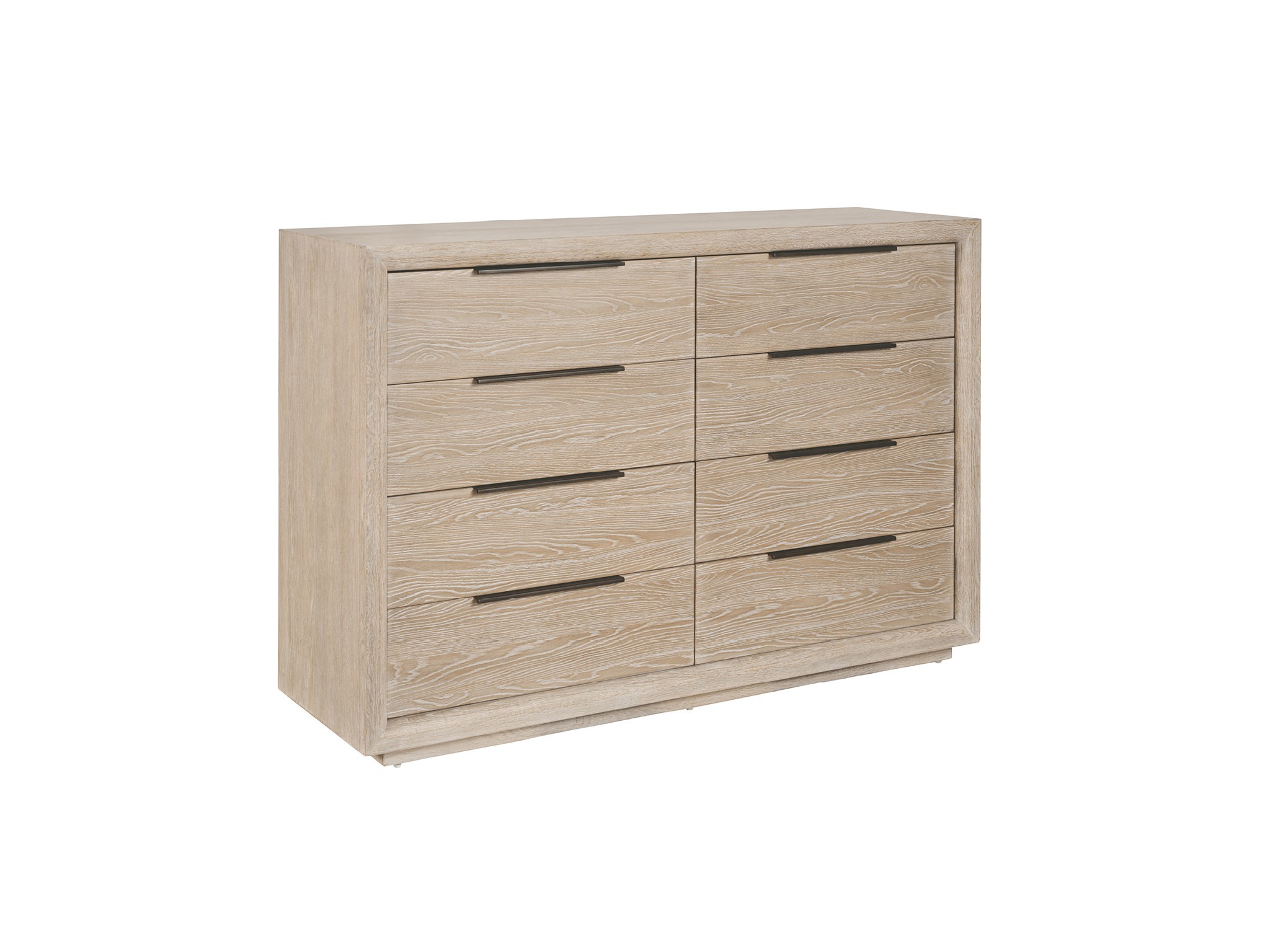 Desert Eight Drawer Dresser - Silo with a white background