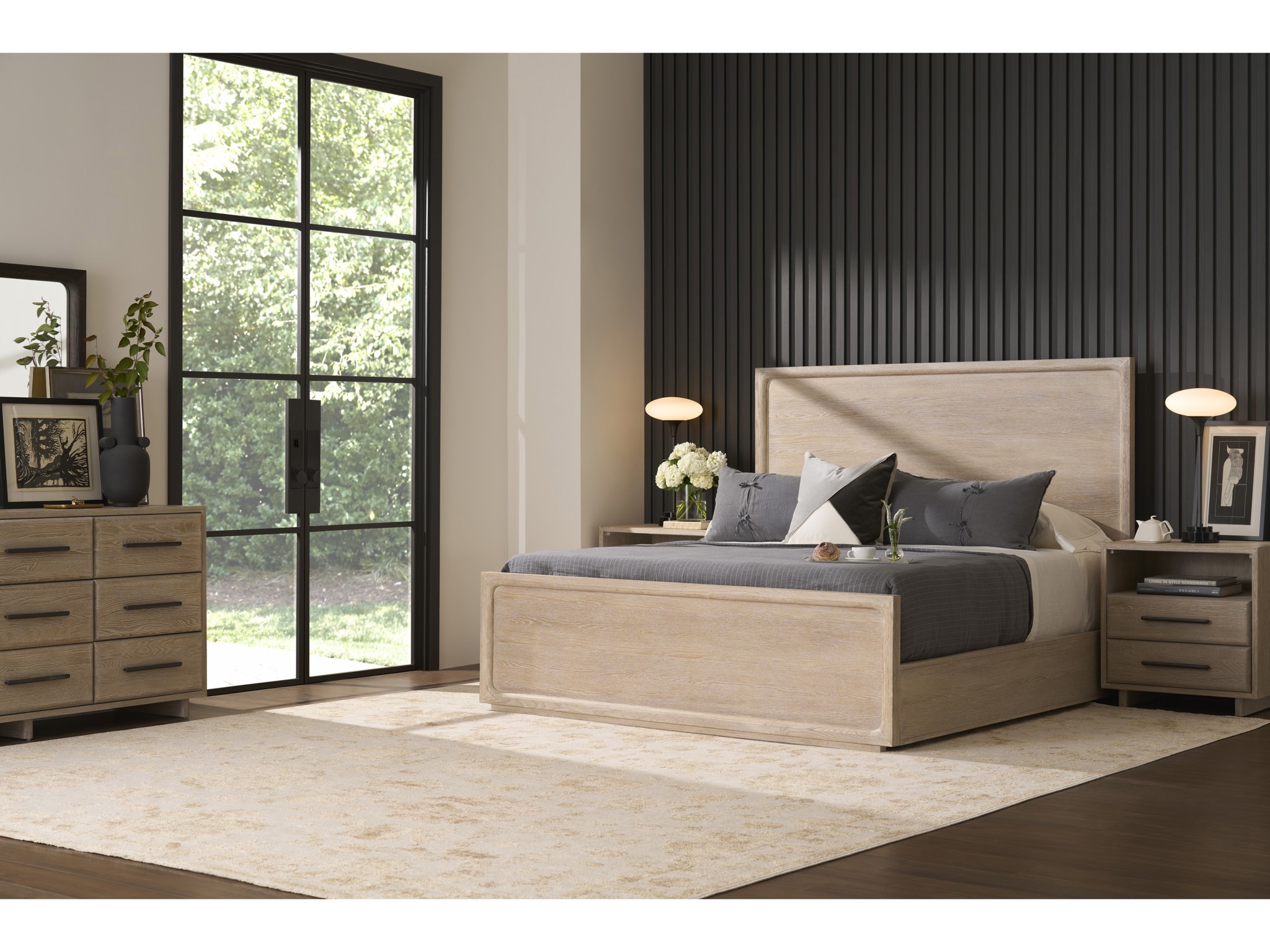 Desert Nine Drawer Dresser - Multiple item room scene