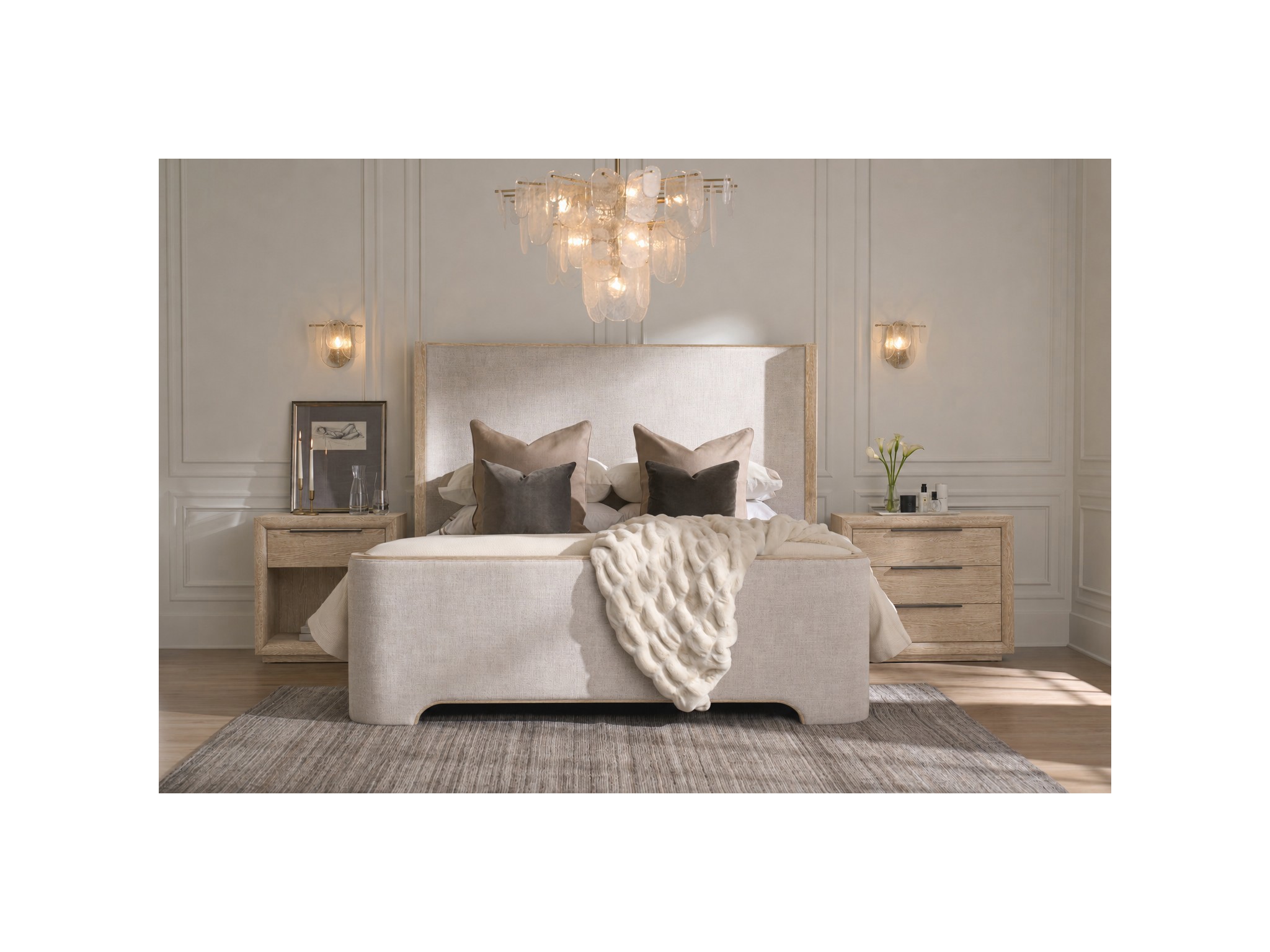 Desert Bed King - Multiple item room scene