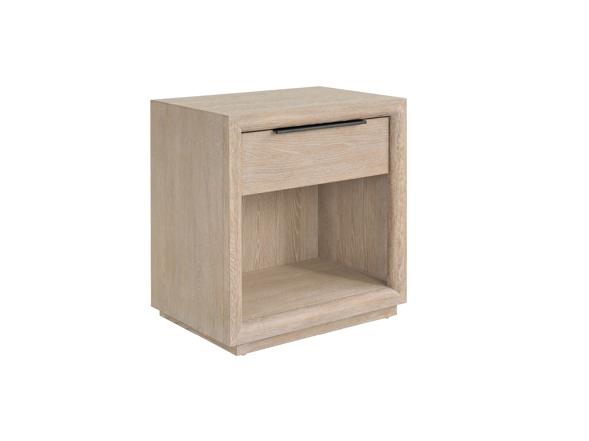 Desert One Drawer Nightstand - Silo with a white background