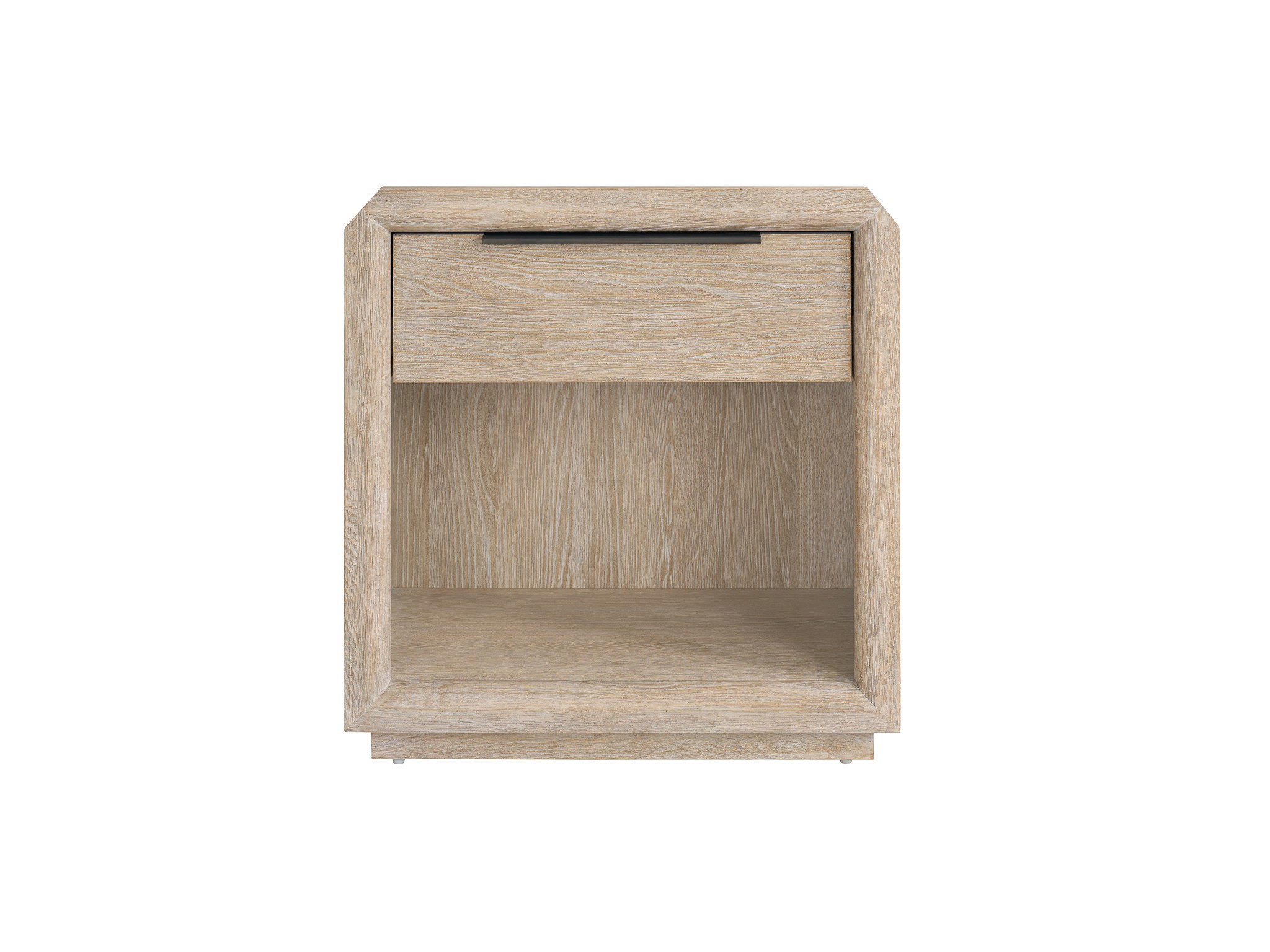 Desert One Drawer Nightstand - Silo with a white background