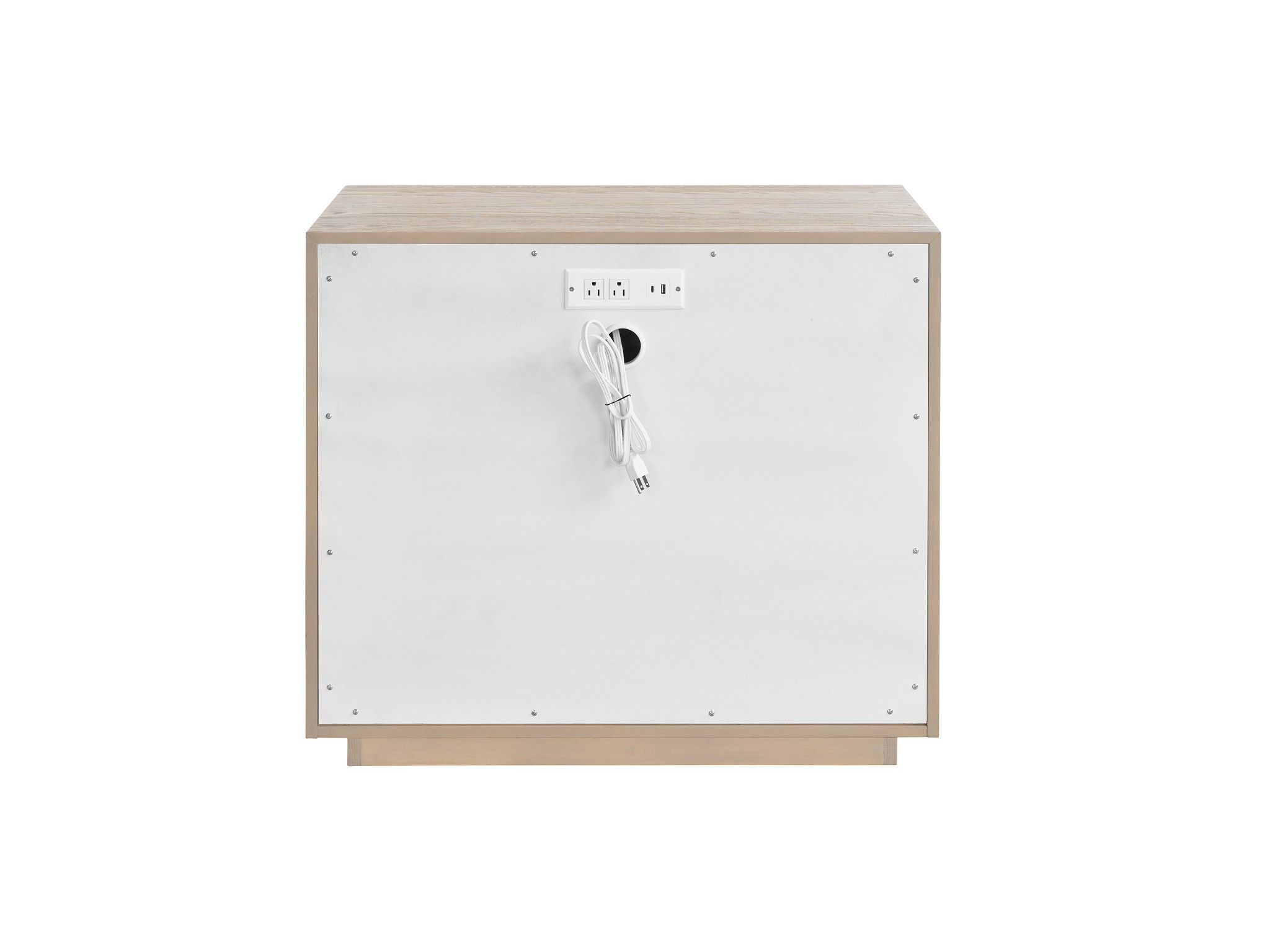 Desert Plinth Nightstand - Silo with a white background