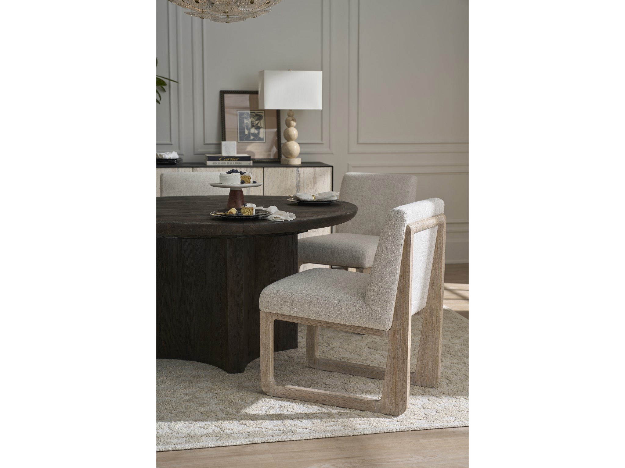 Desert Side Chair - Multiple item room scene