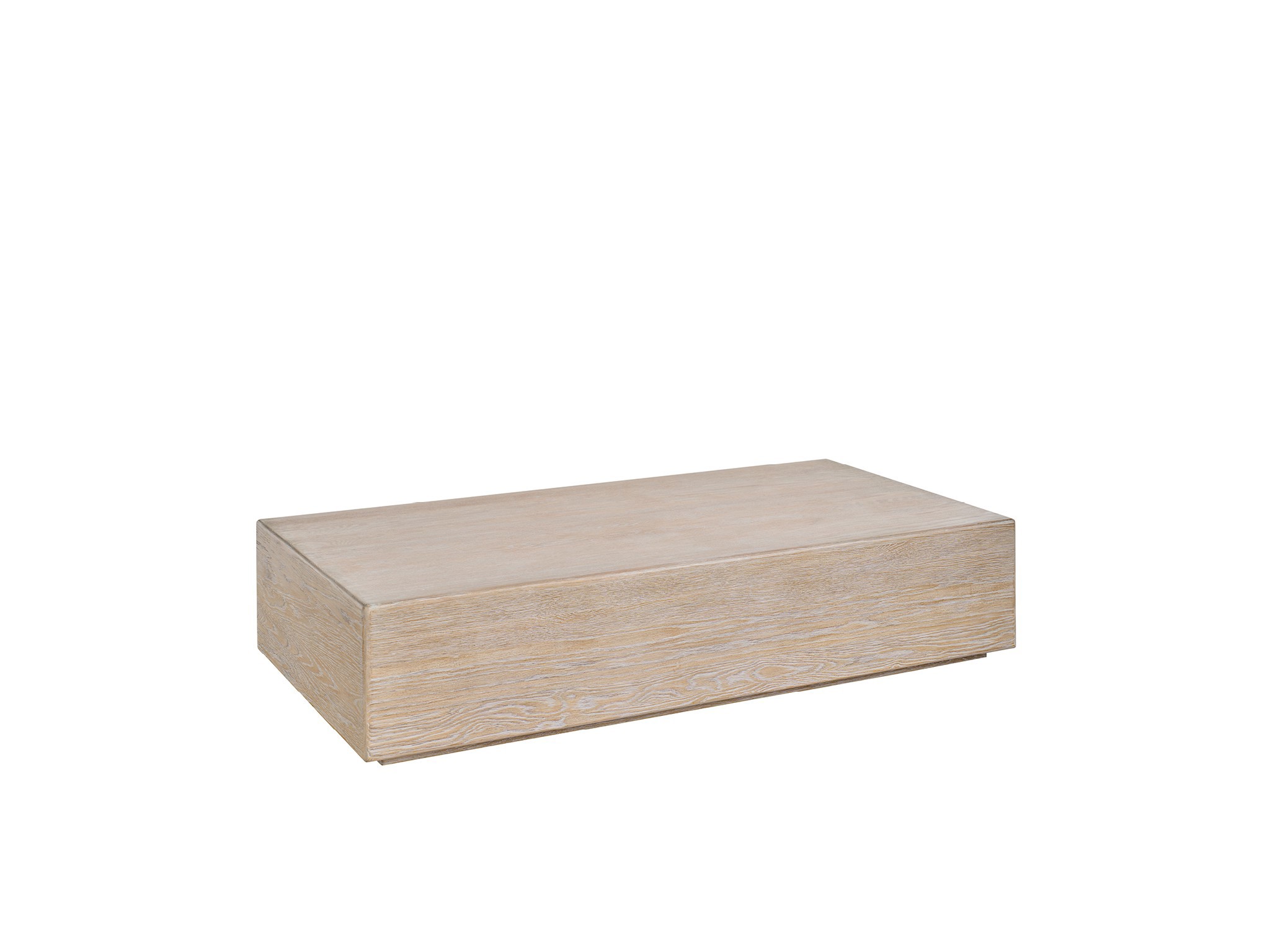 Desert Rectangle Cocktail Table - Silo with a white background