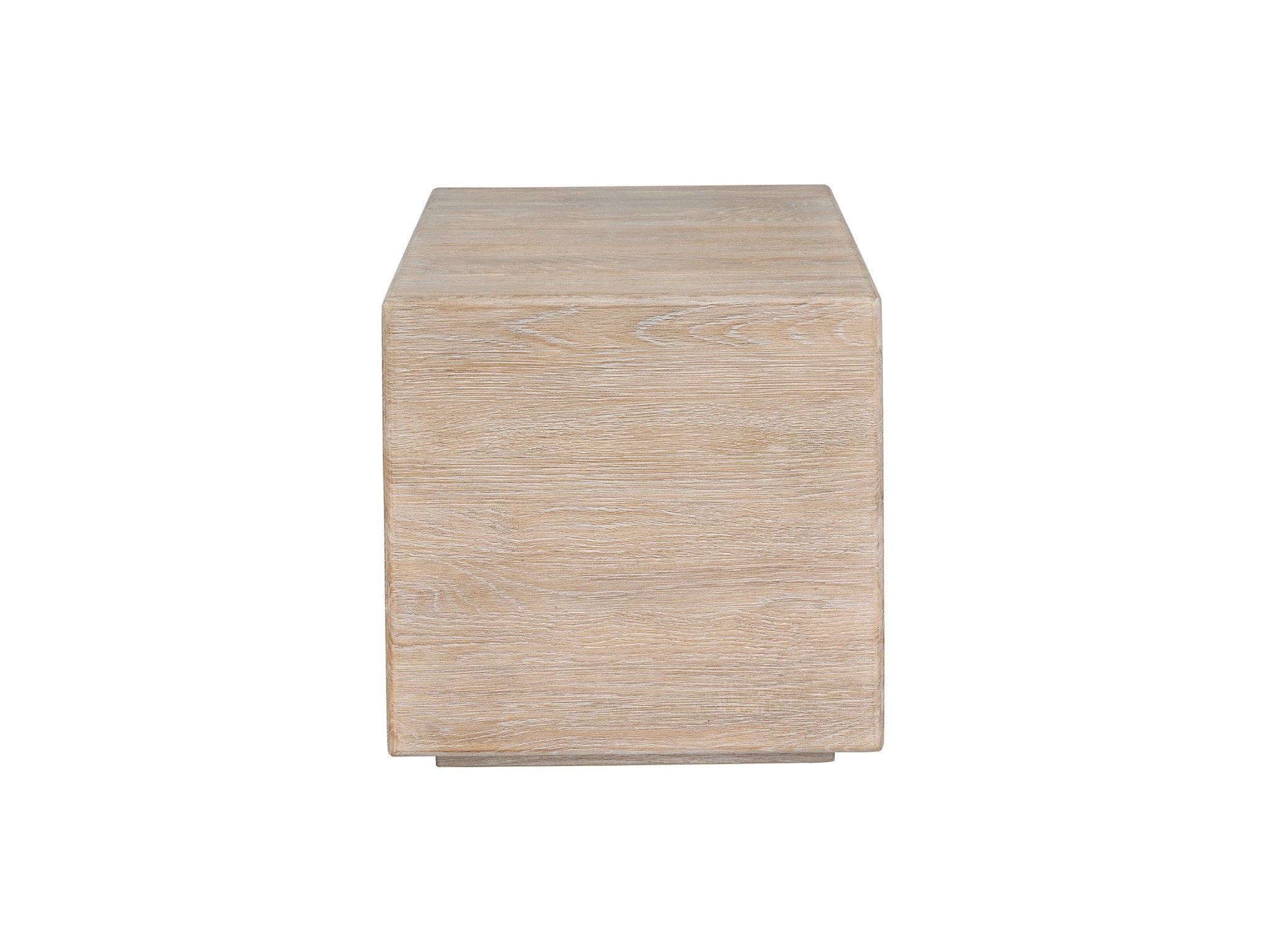Desert Square End Table - Silo with a white background