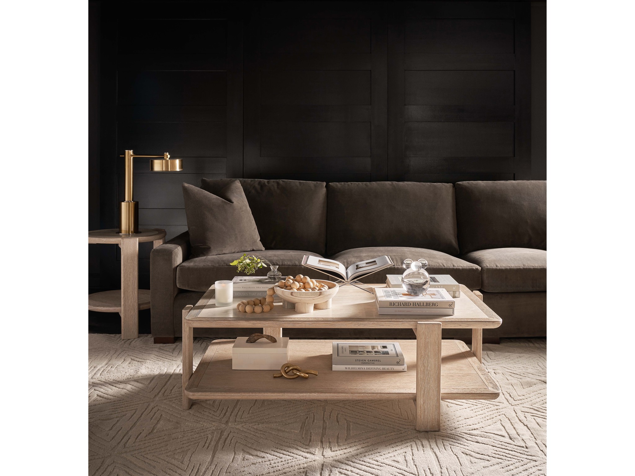 Desert and Stone Cocktail Table - Multiple item room scene