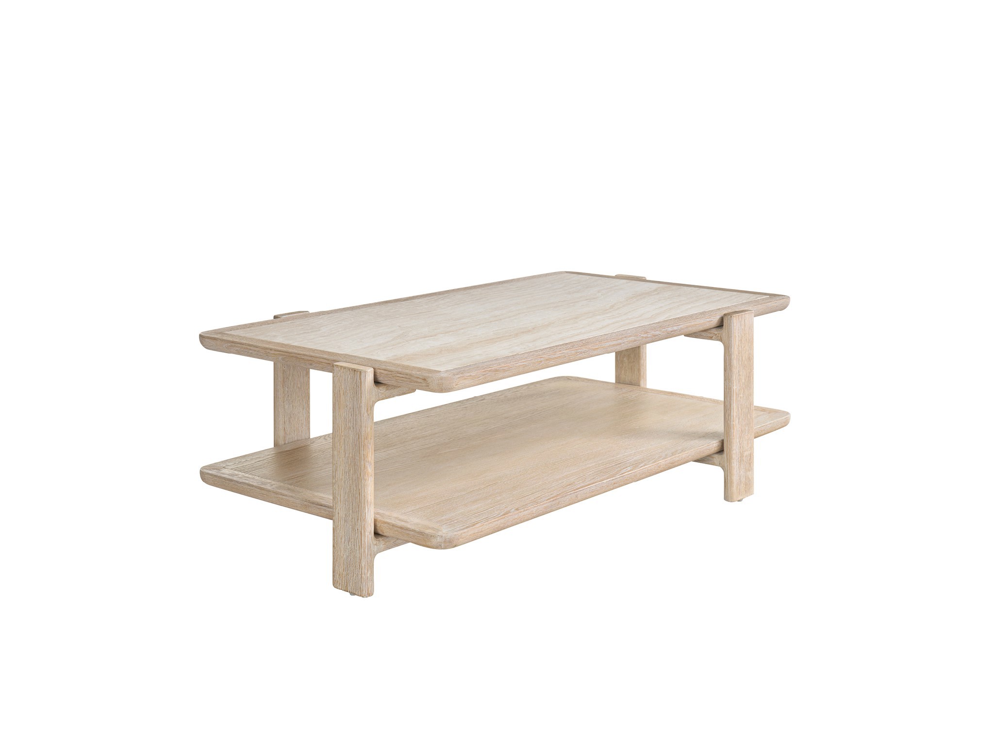 Desert and Stone Cocktail Table - Silo with a white background