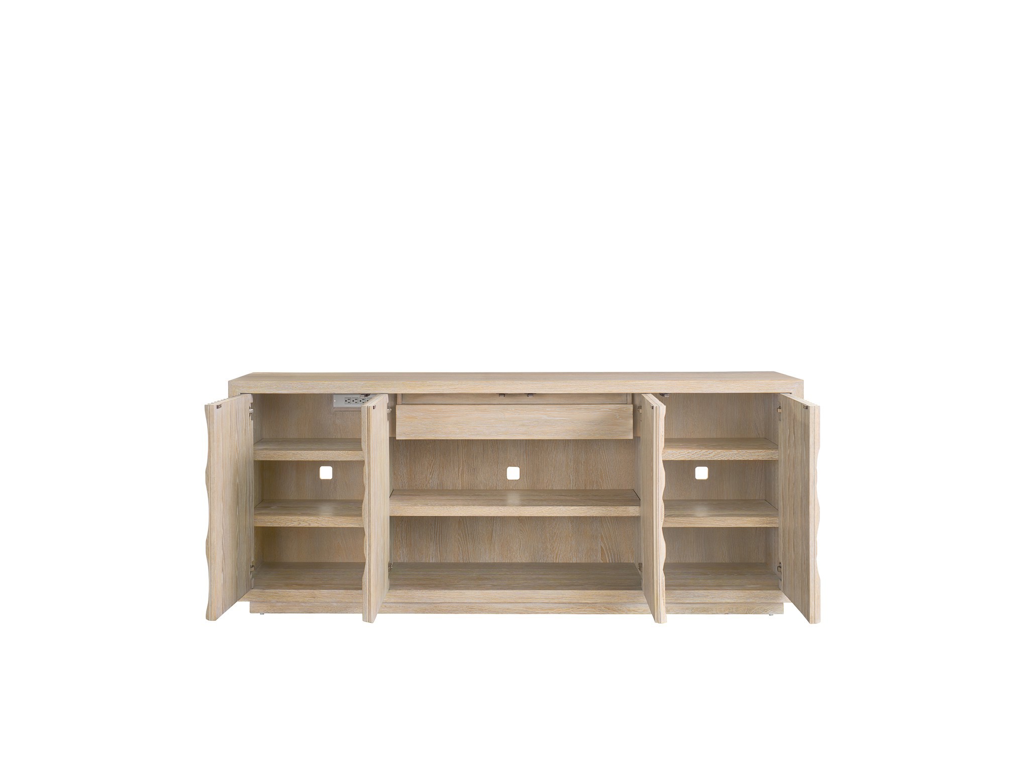 Desert Dune Credenza - Silo with a white background