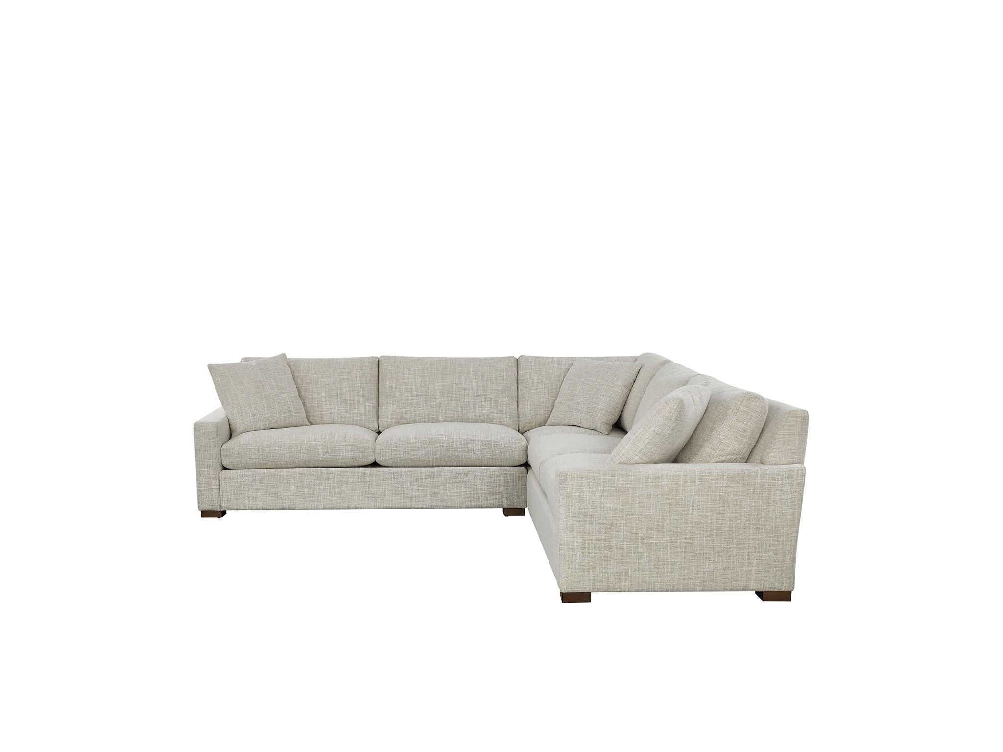 Fletcher 3 pc Sectional - Silo with a white background