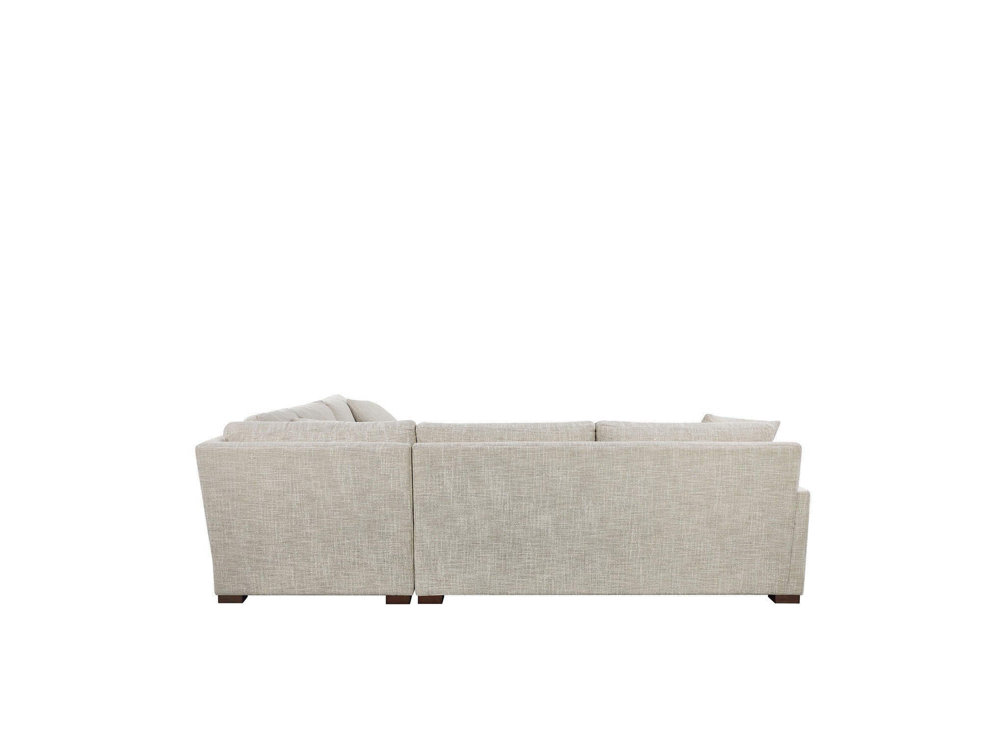 Fletcher 3 pc Sectional - Silo with a white background