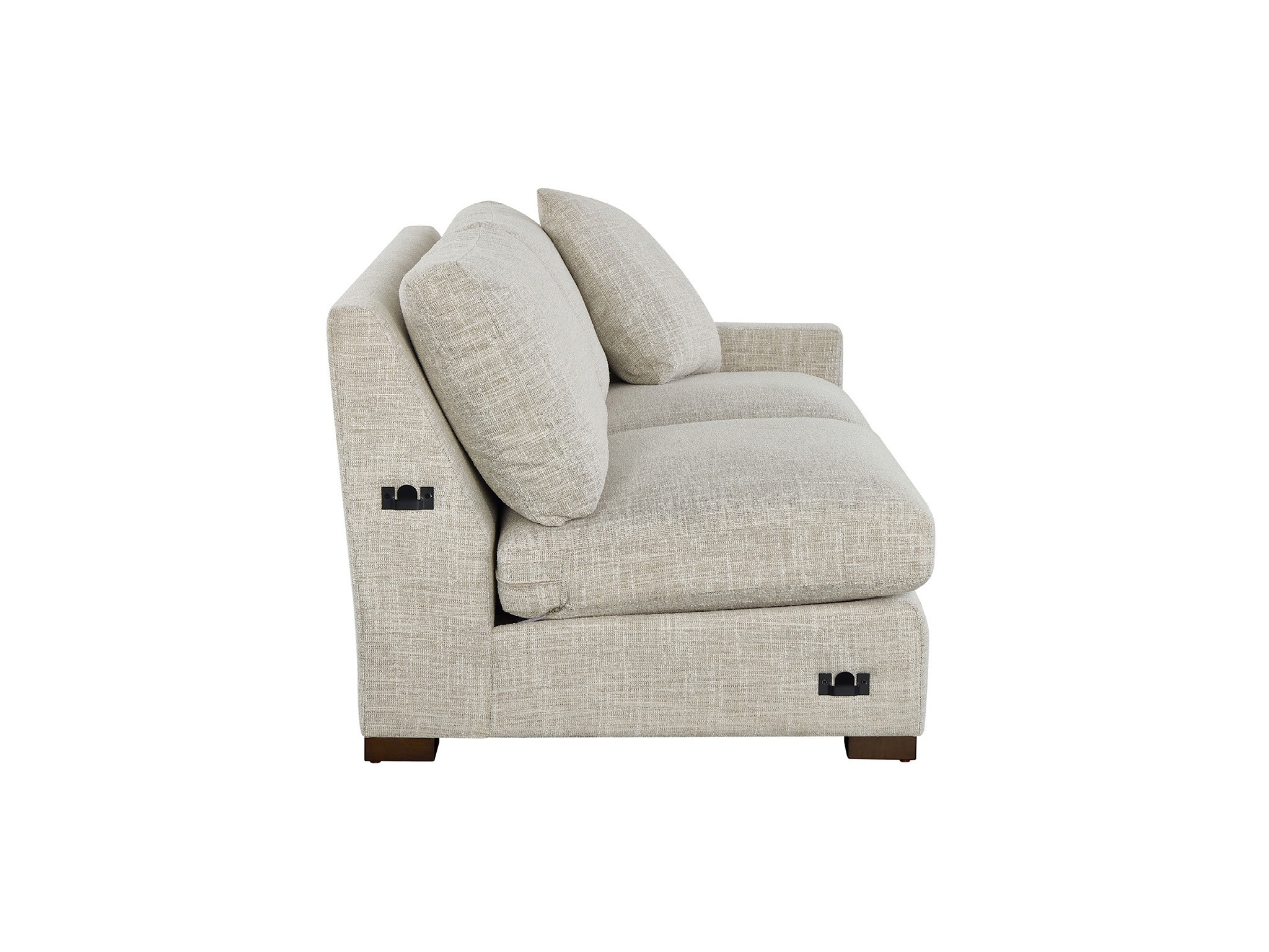 Fletcher Loveseat RAF - Silo with a white background