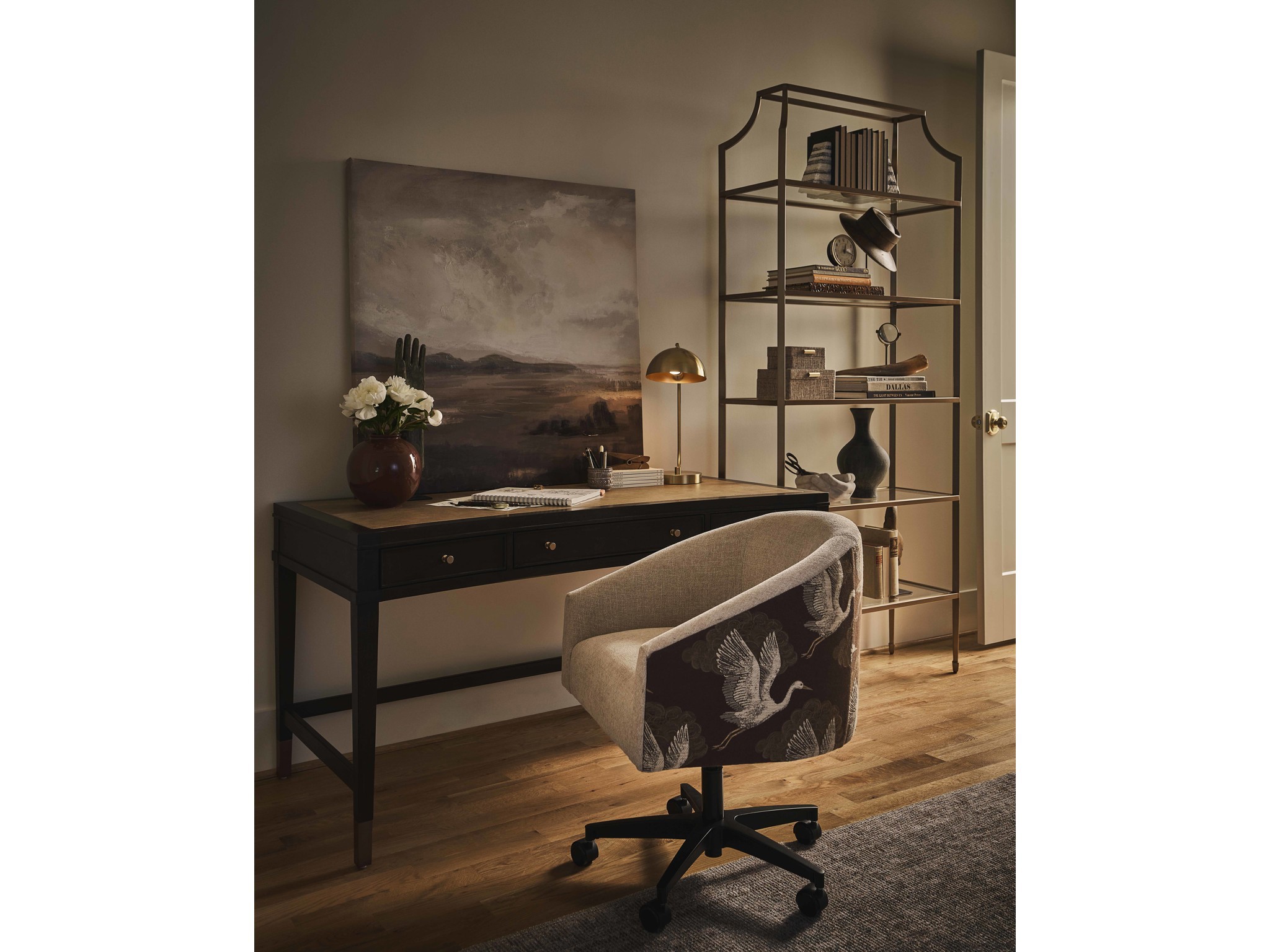 Fenwick Desk - Multiple item room scene