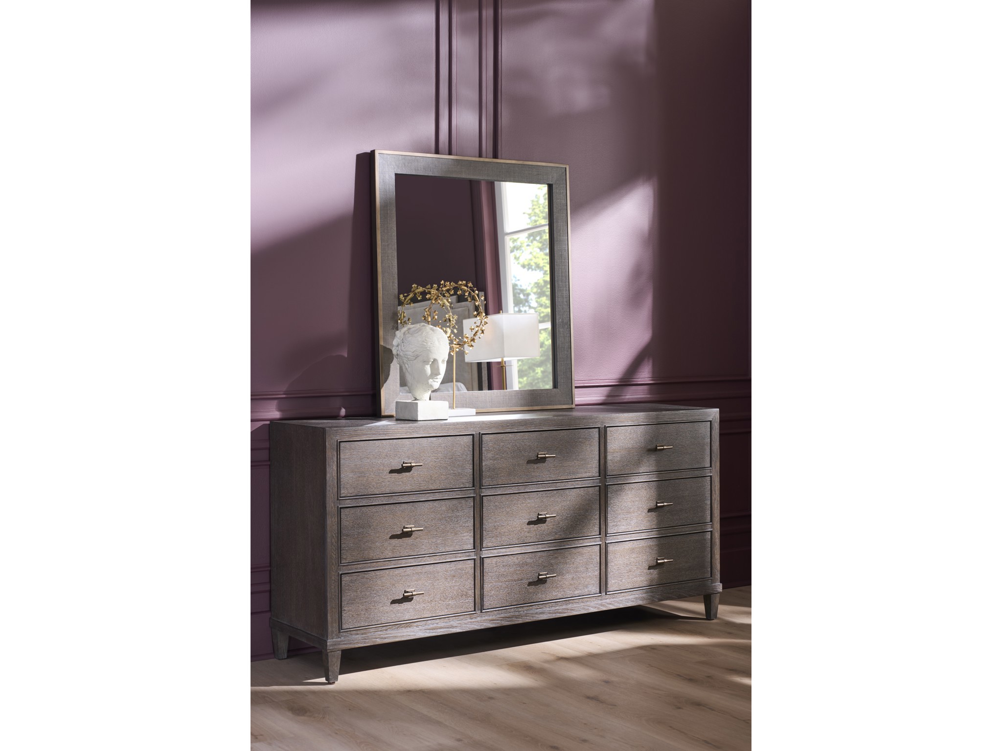 Cocoa Dresser - Multiple item room scene