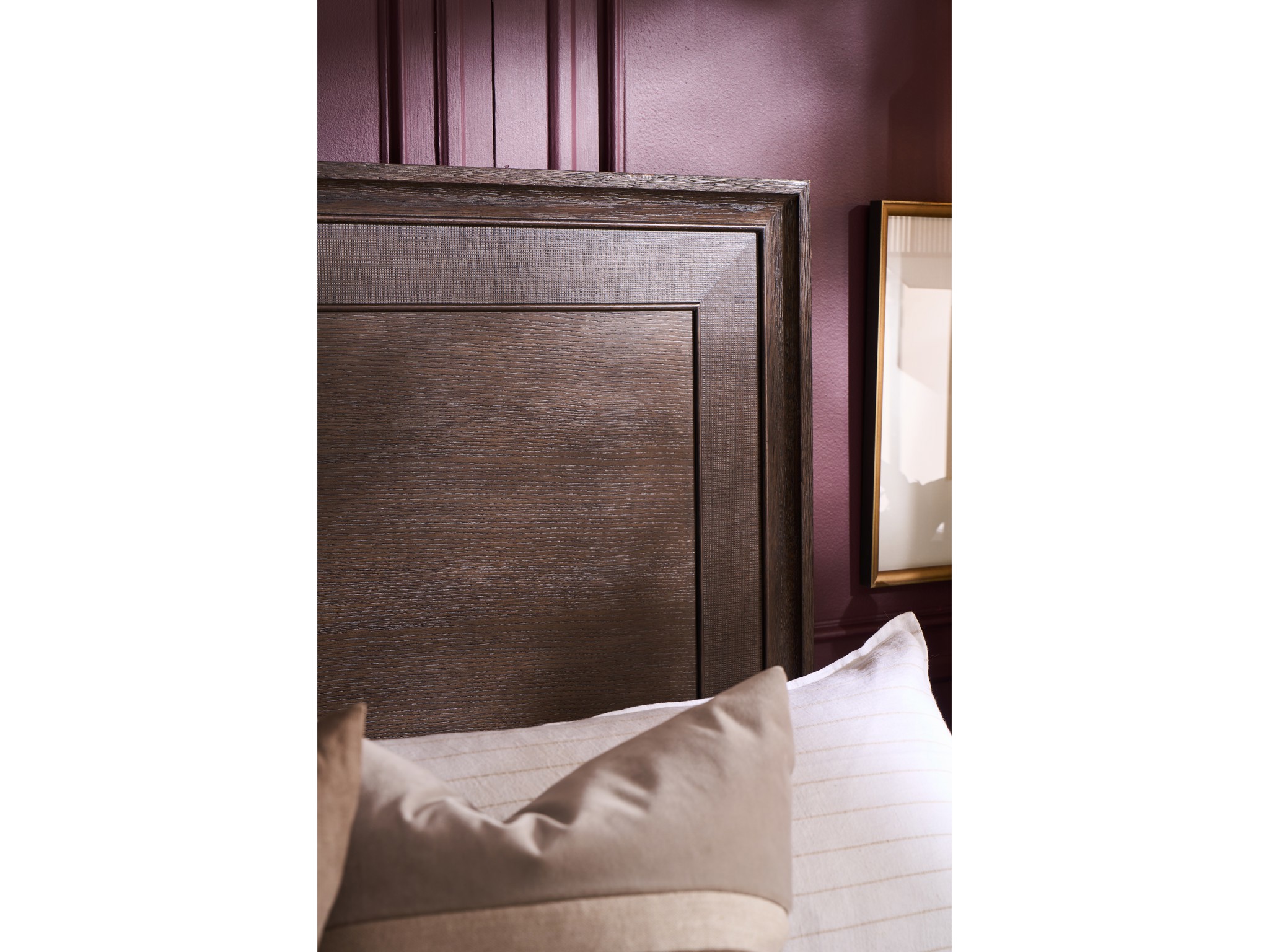 Montclair Panel Bed Queen - Multiple item room scene
