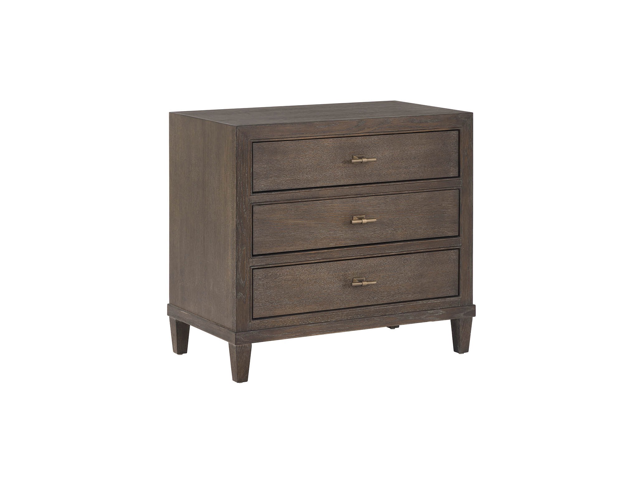 Cocoa Nightstand - Silo with a white background