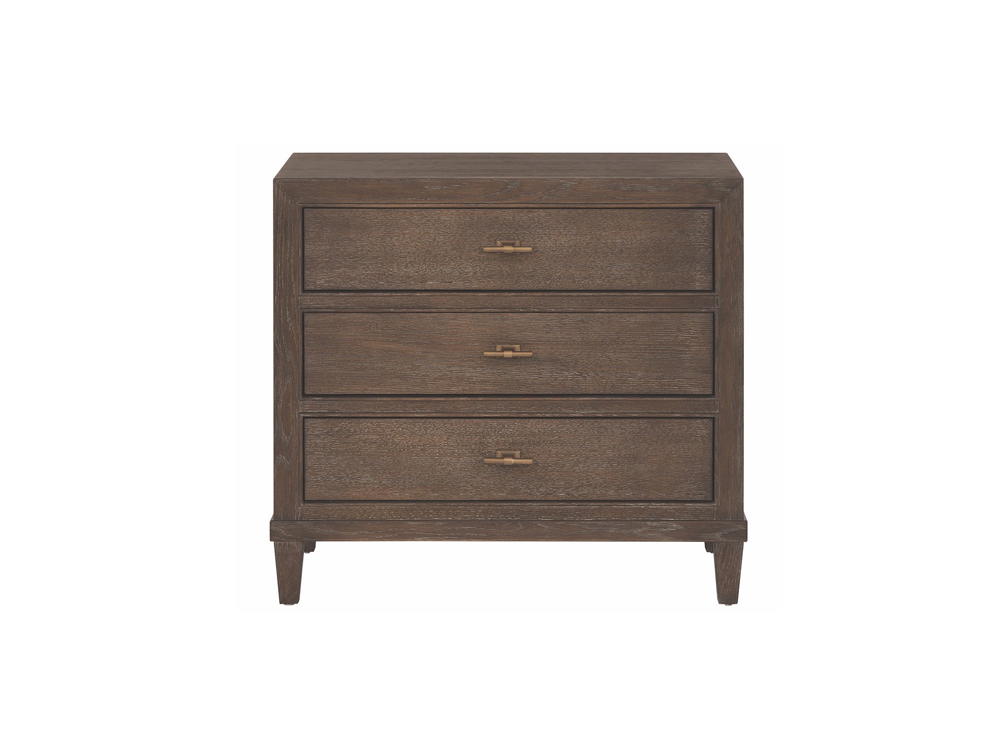 Cocoa Nightstand - Silo with a white background
