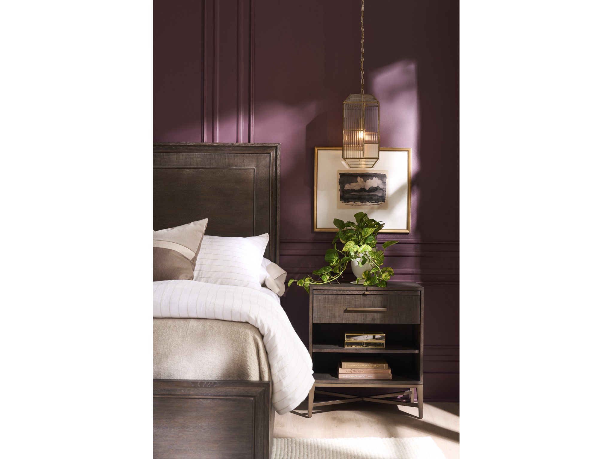 Montclair Nightstand - Multiple item room scene