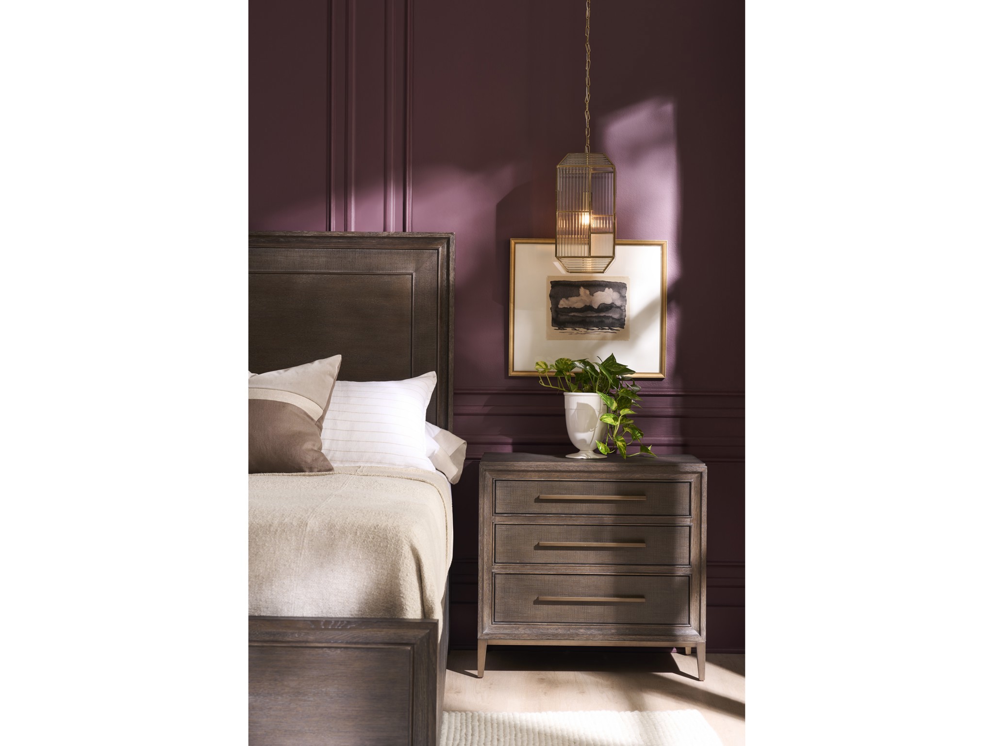 Montclair Nightstand - Multiple item room scene