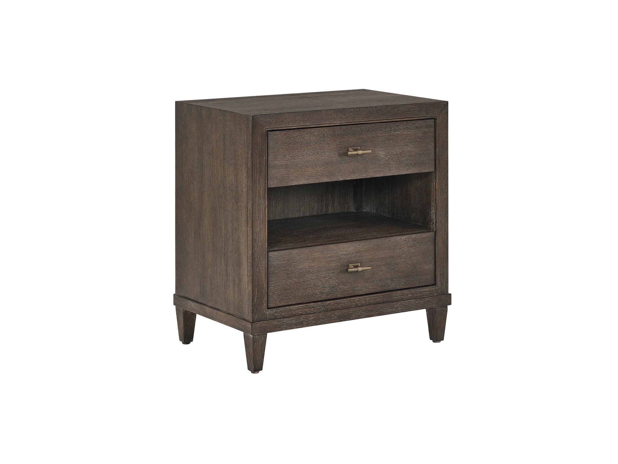 Cocoa Nightstand - Silo with a white background