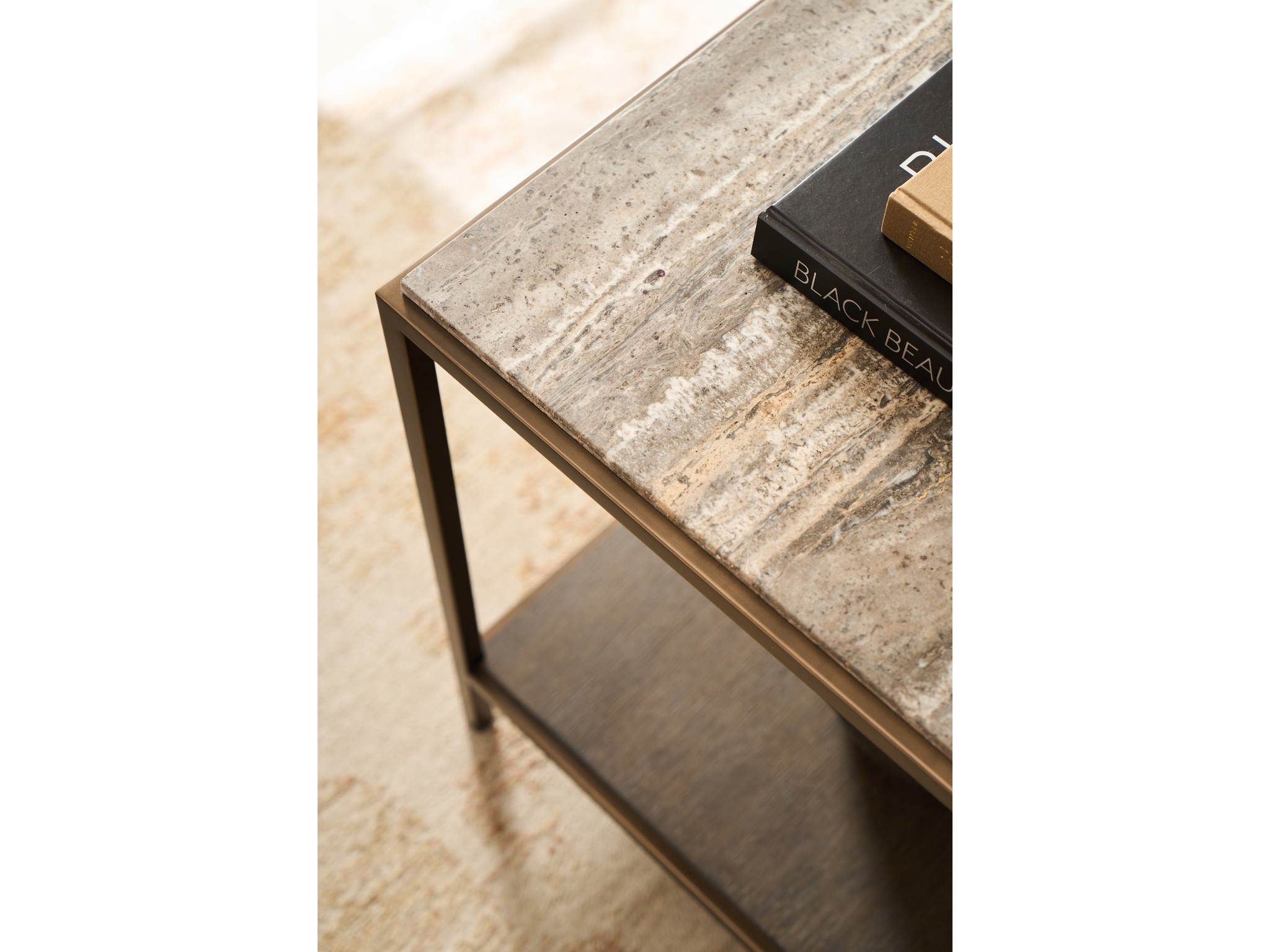 Brindle End Table - Multiple item room scene