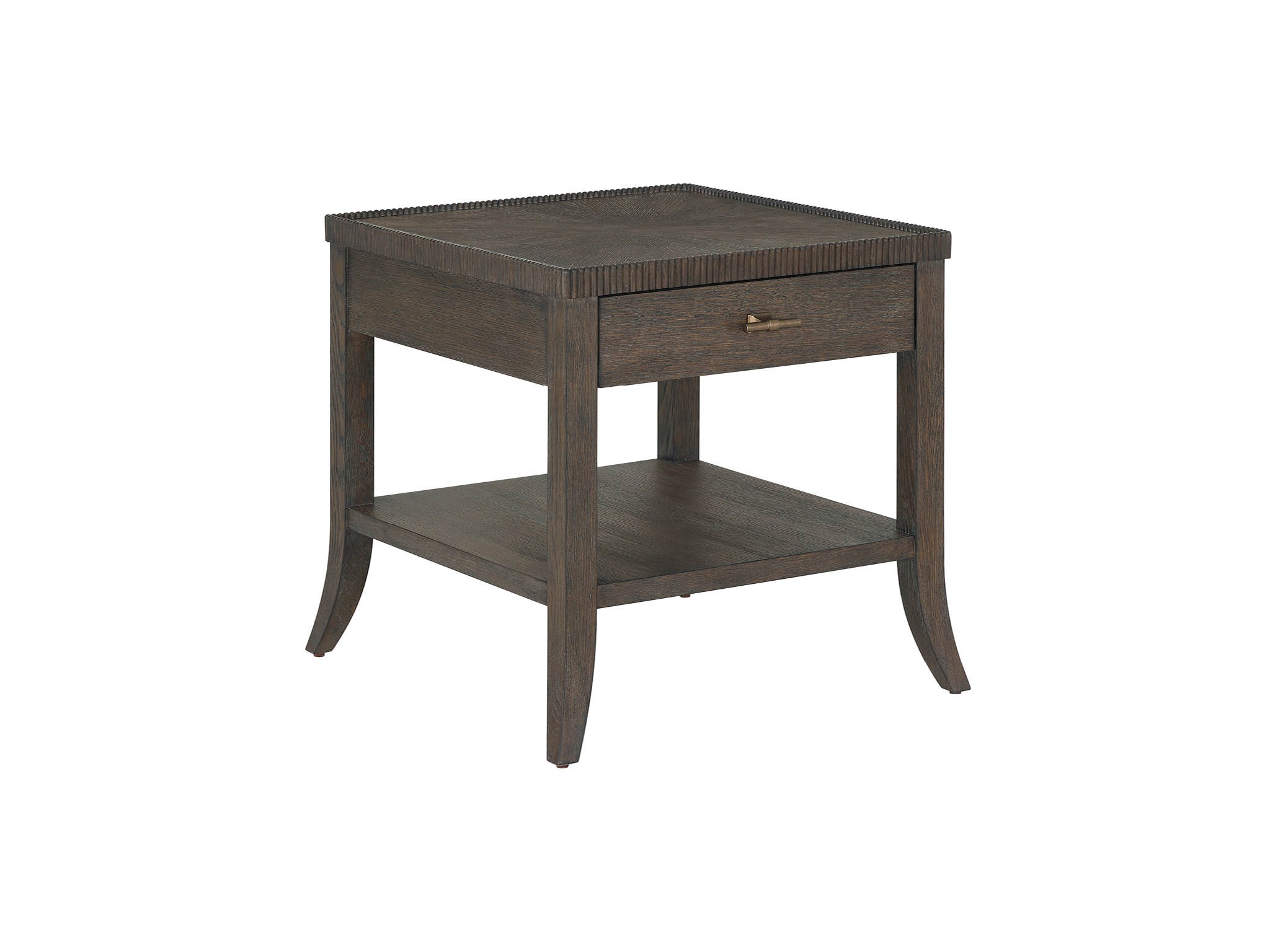 Cocoa End Table - Silo with a white background