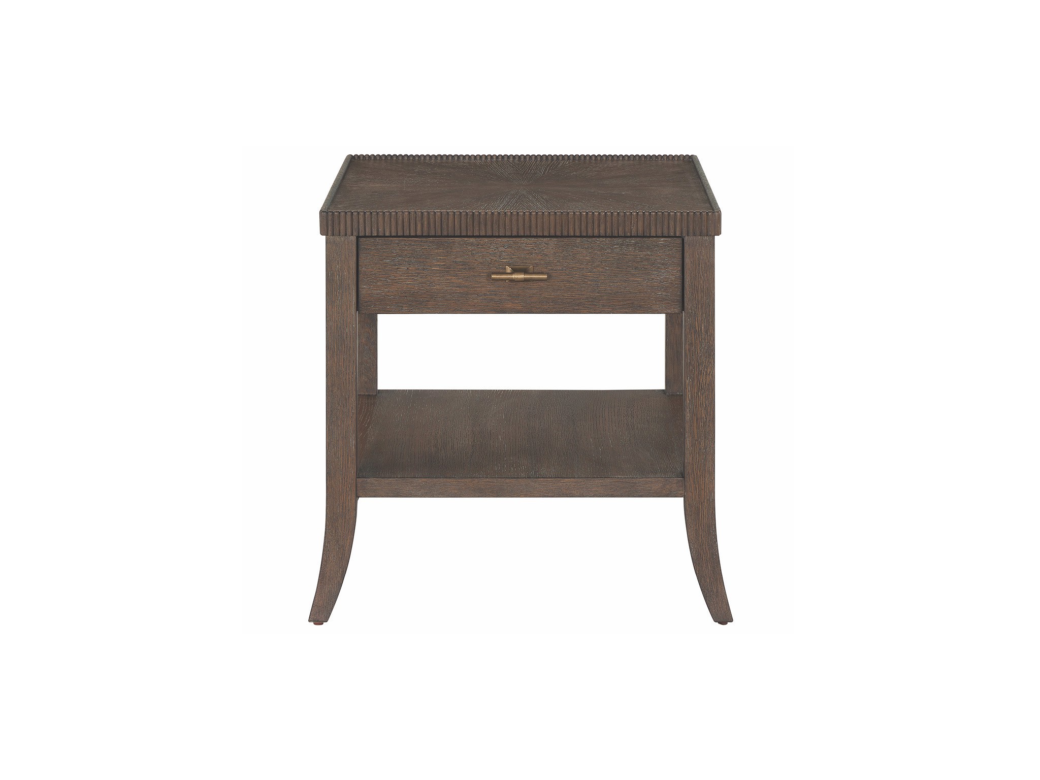 Cocoa End Table - Silo with a white background