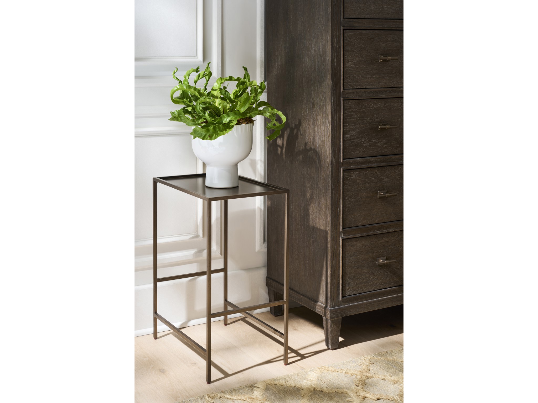 Metal Side Table - Multiple item room scene