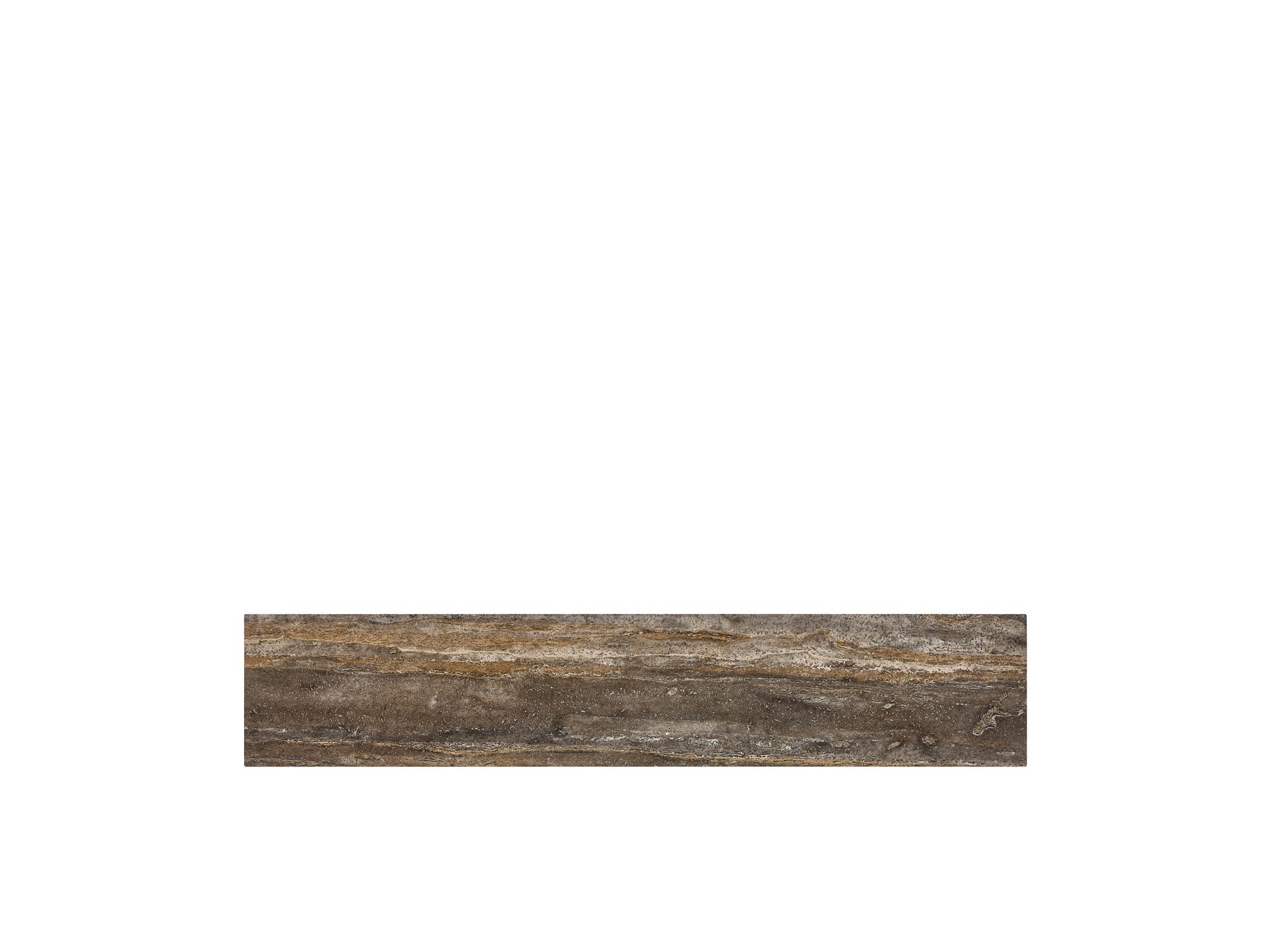 Brindle Console with Stools - Silo with a white background