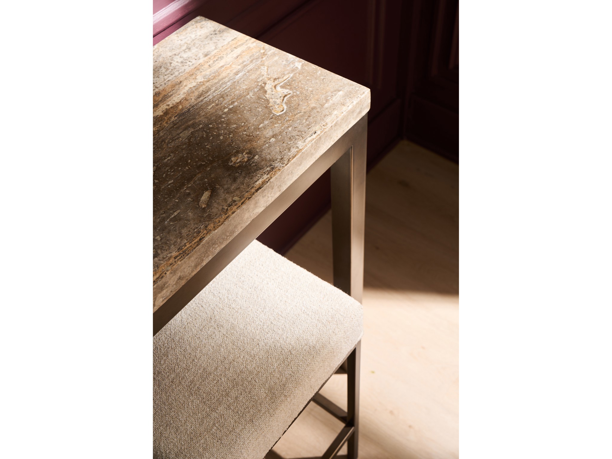 Brindle Console with Stools - Multiple item room scene