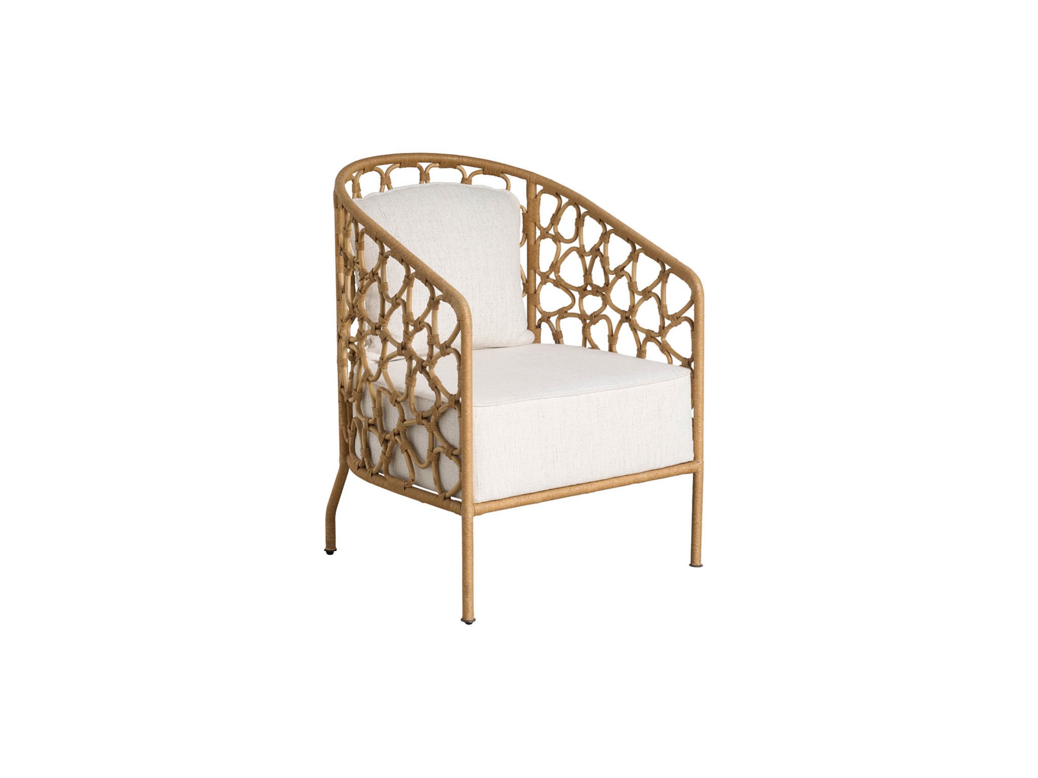 Pebble Accent Chair - Silo with a white background