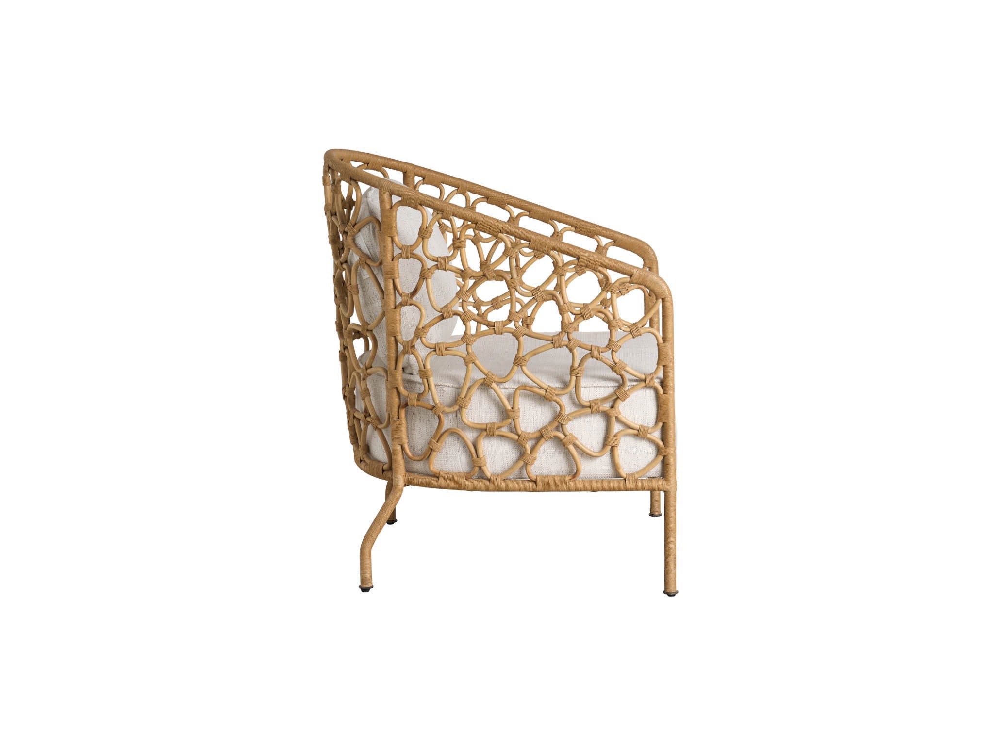 Pebble Accent Chair - Silo with a white background